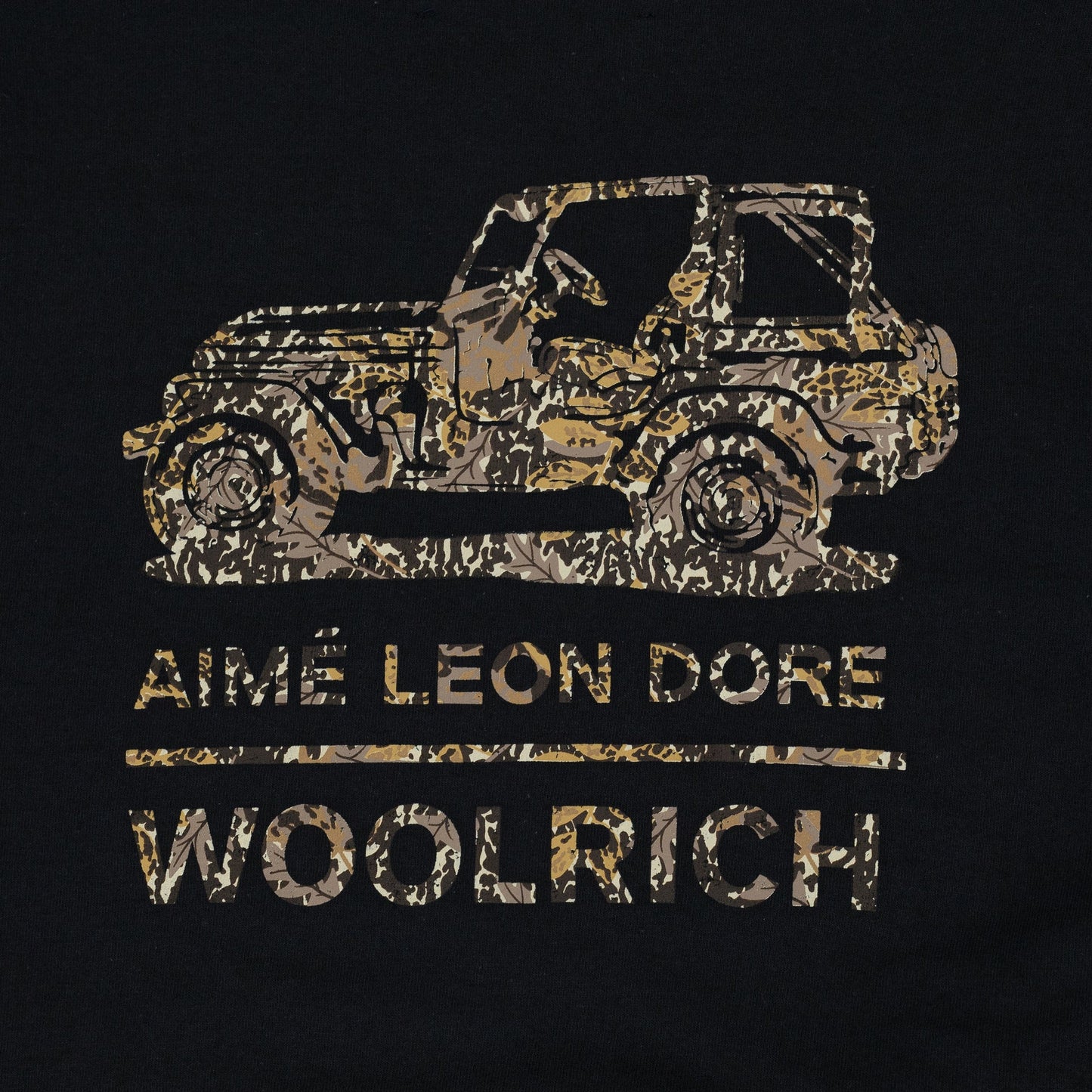 Black Woolrich All Terrain Tee