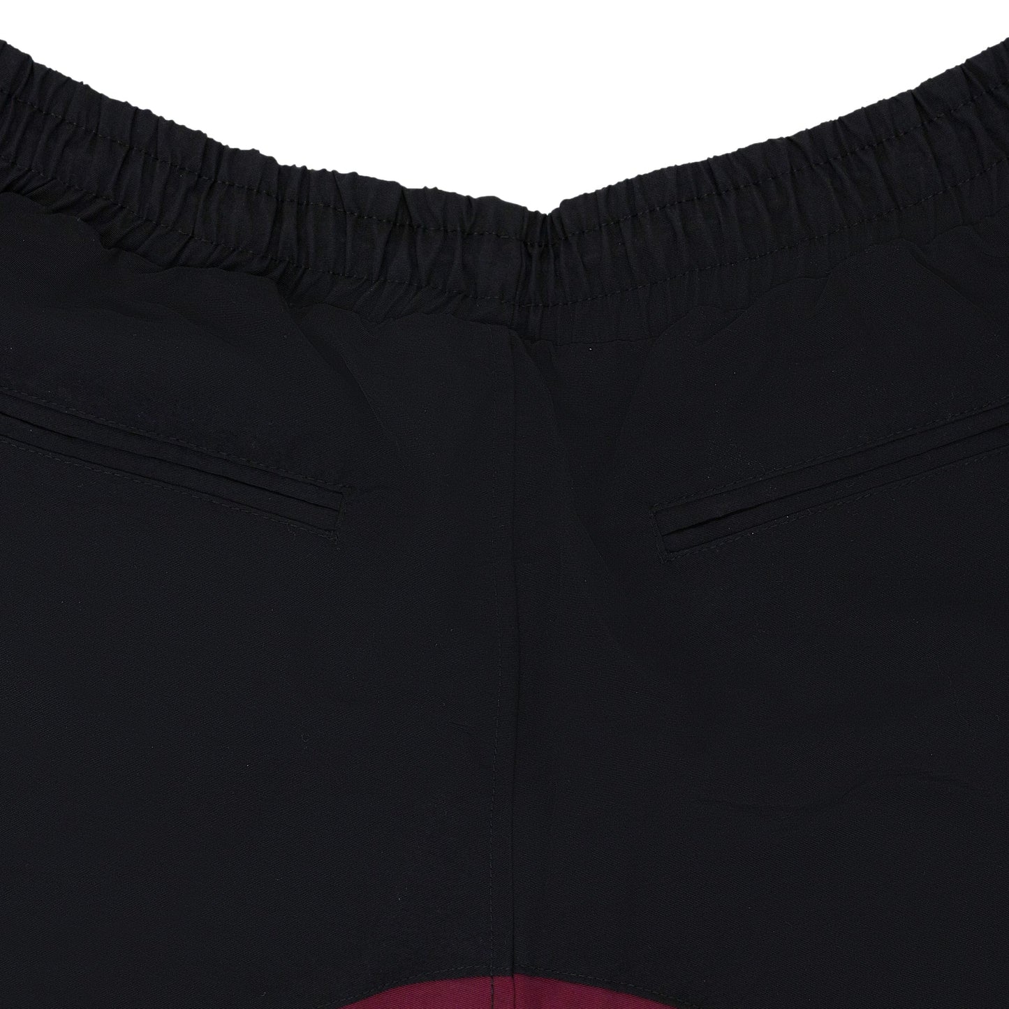Black Black Panel Shorts