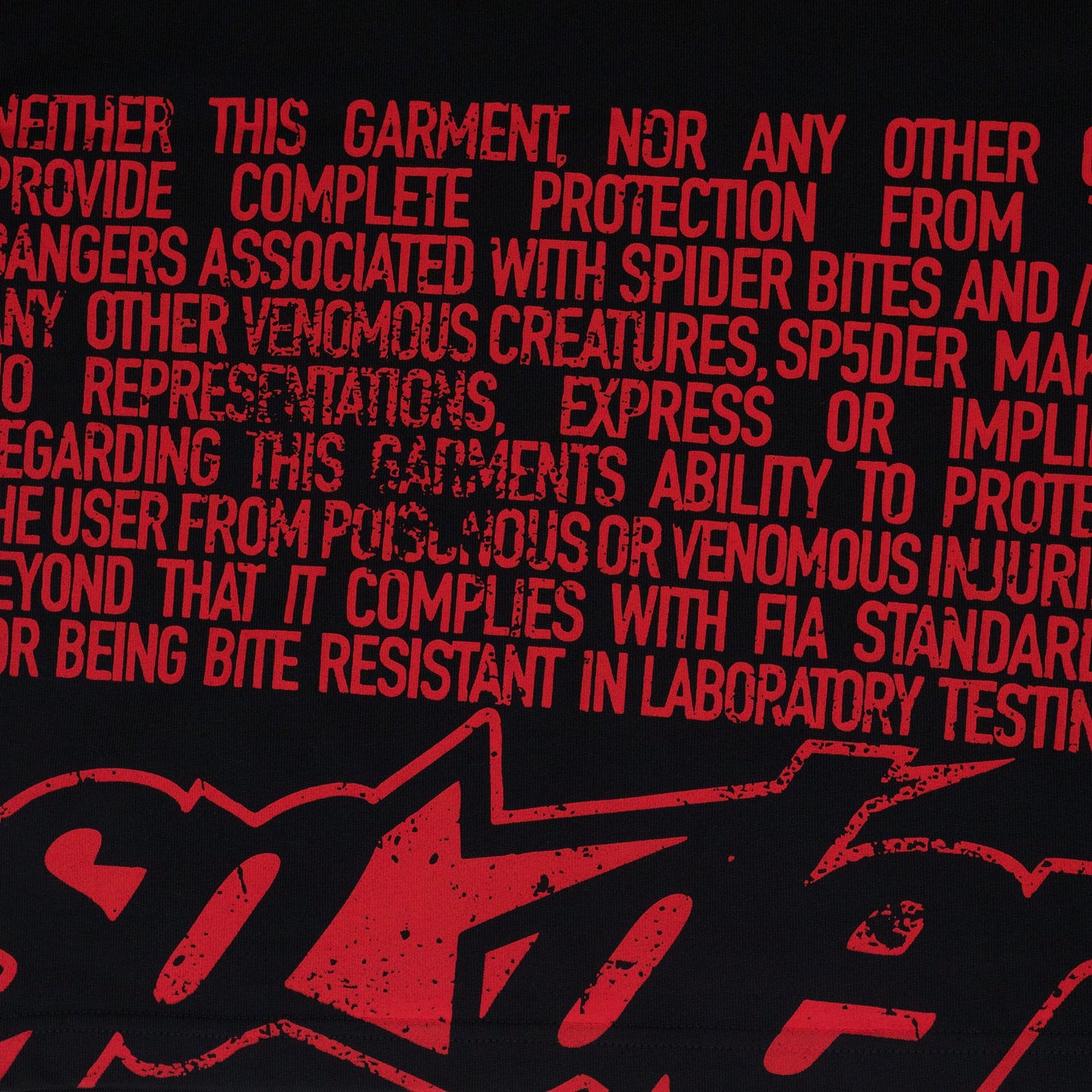 Black Disclaimer T-Shirt