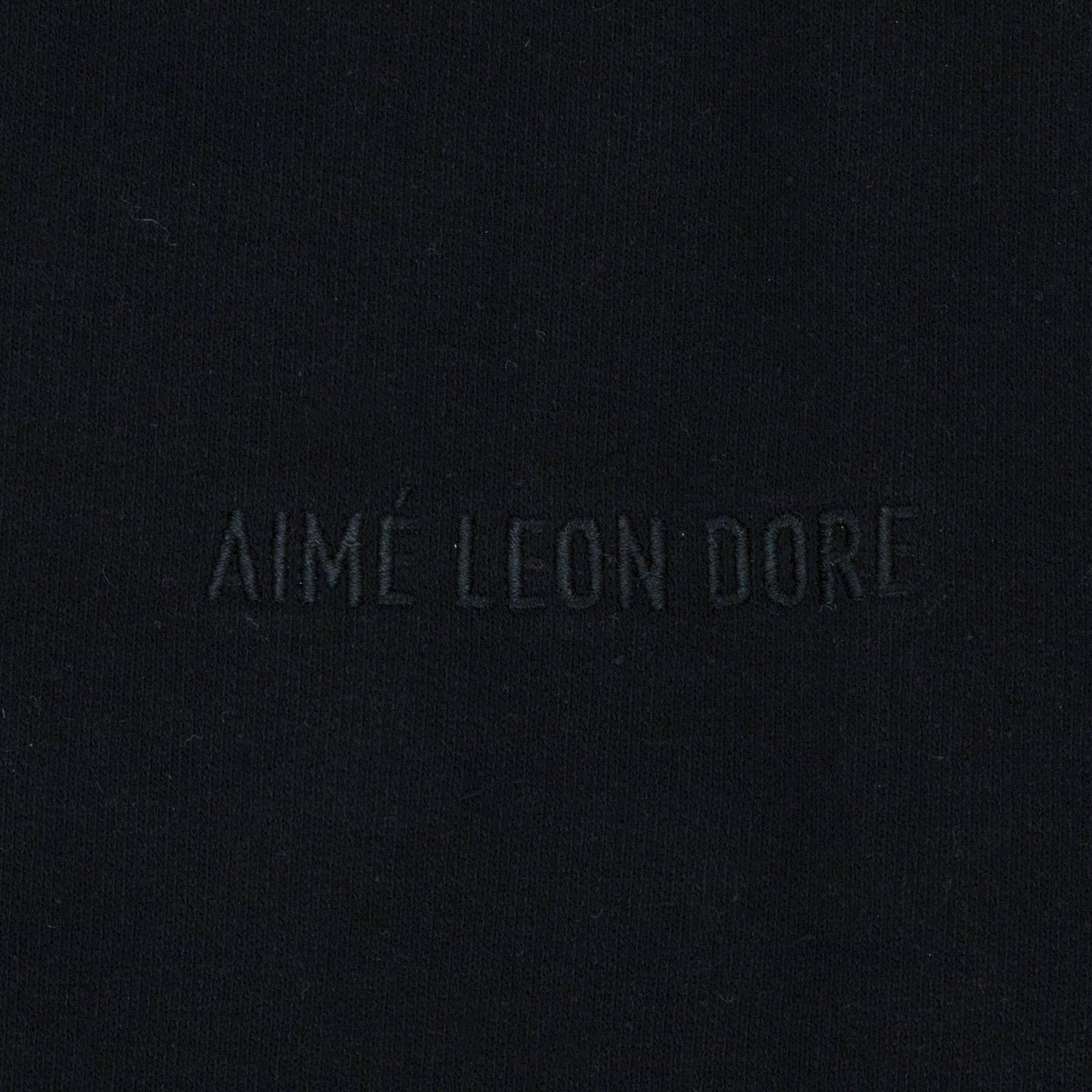 Black Tonal Logo Crewneck Sweatshirt