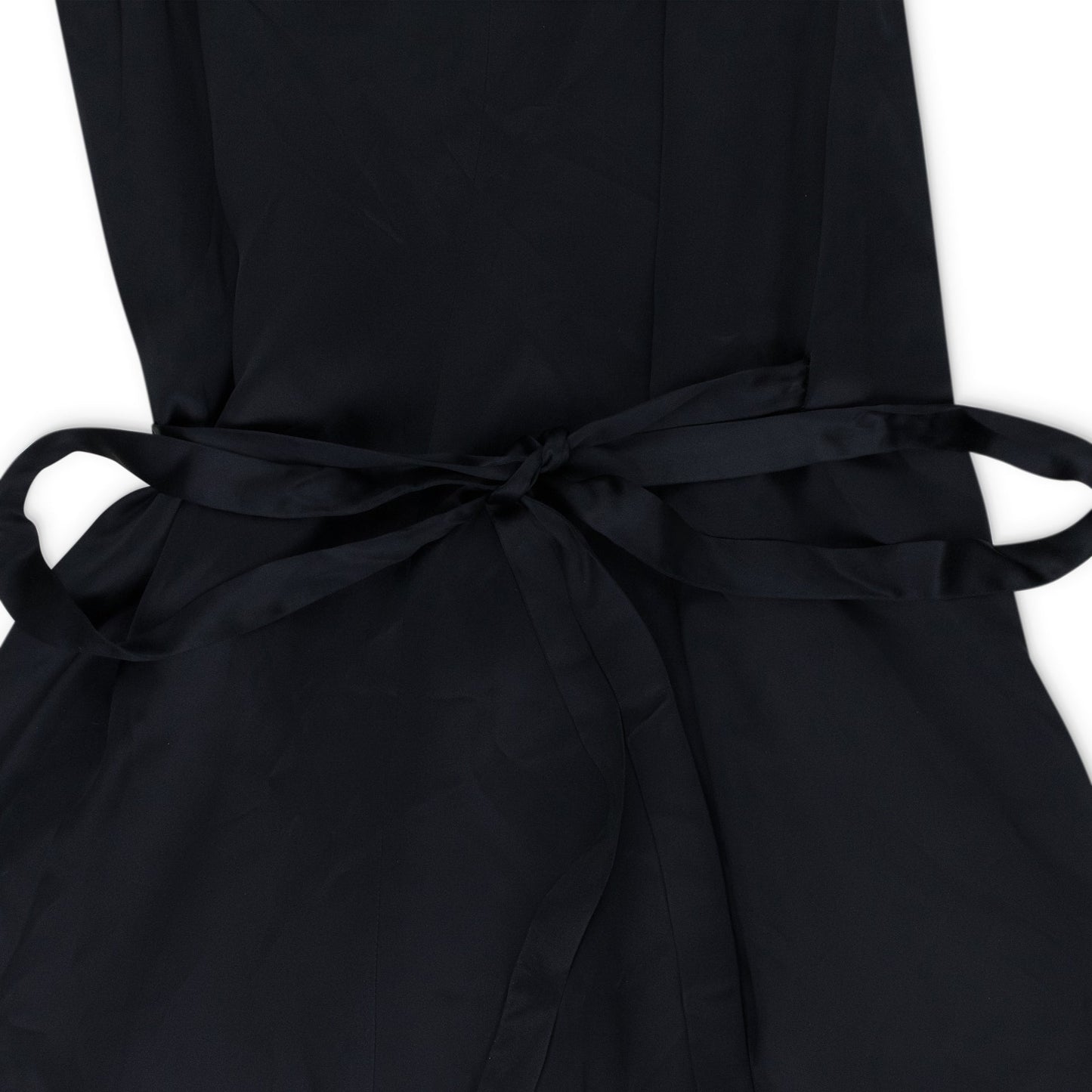 Blue Satin Wear Dress