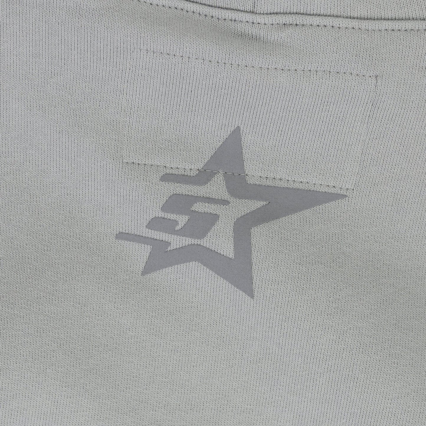 Grey Tonal Punk V2 Hoodie