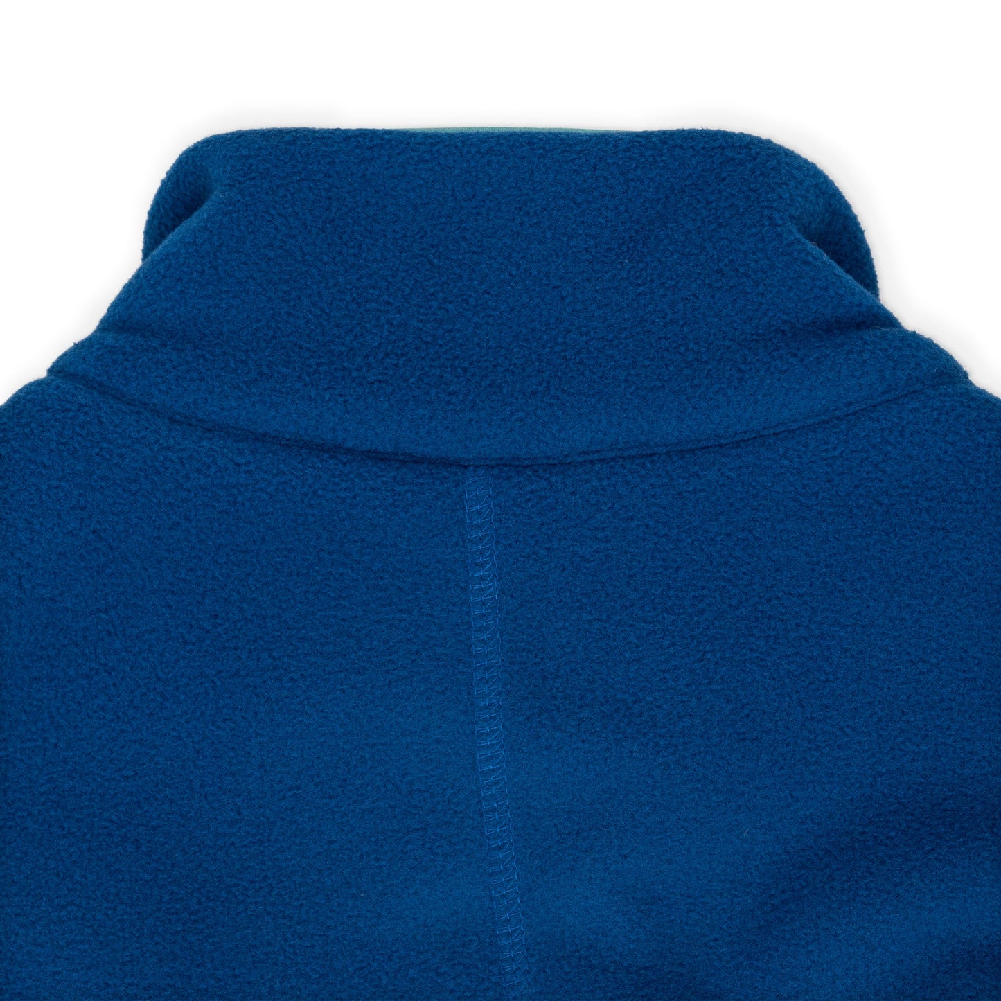 Blue Low Pile Full Zip Fleece Jacket