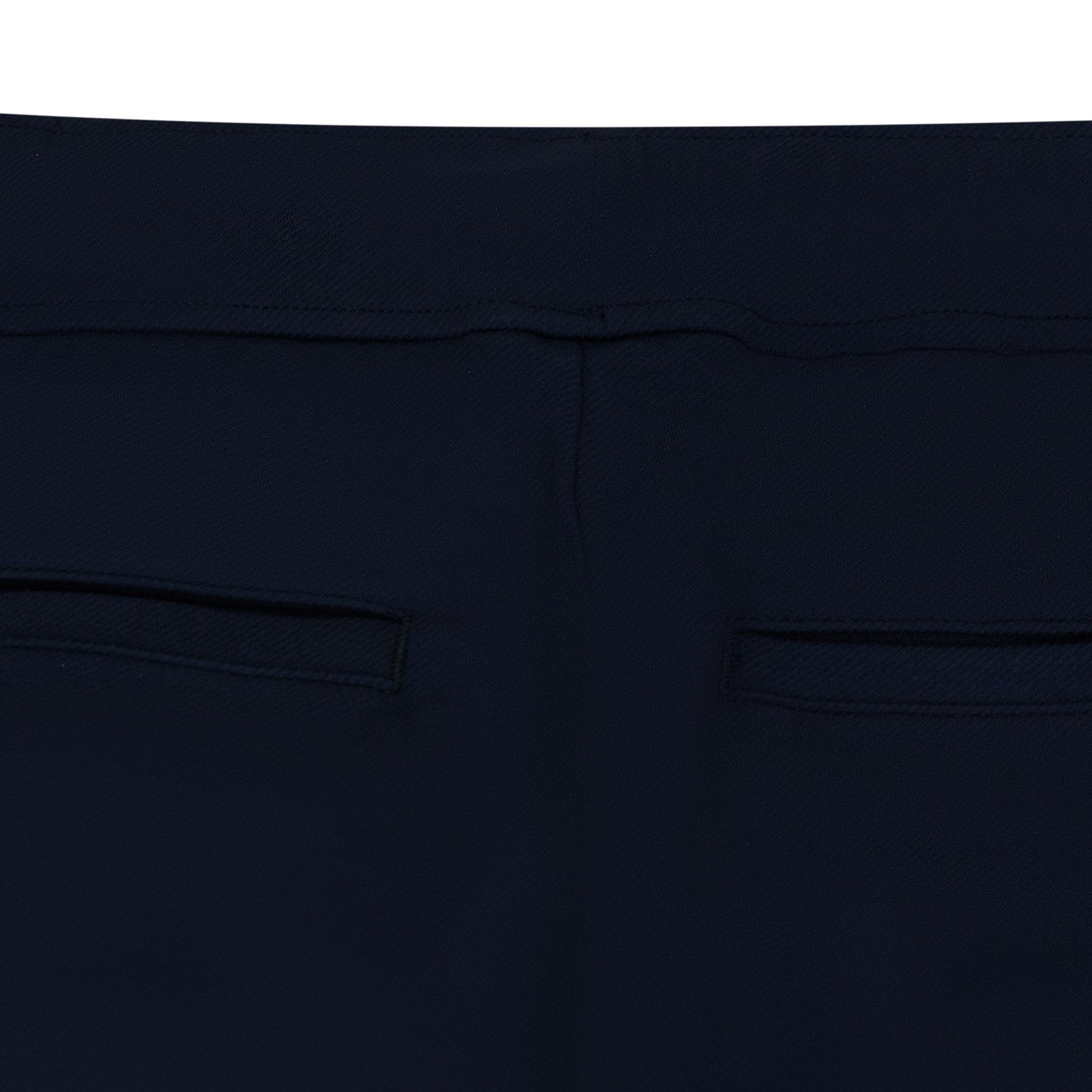 Navy Inverted Pleat Sweatpant