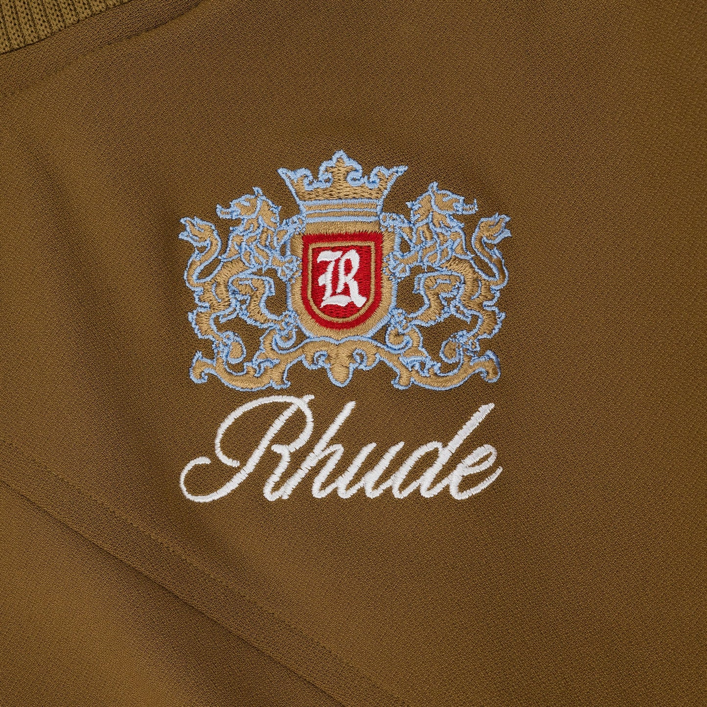 Brown Rhude Brentwood Track Jacket