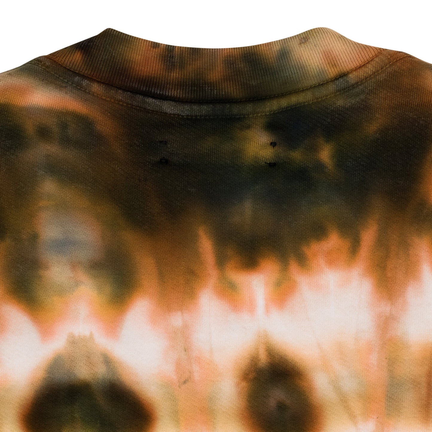 ORANGE TIE DYE CREW SWEATSHIRT