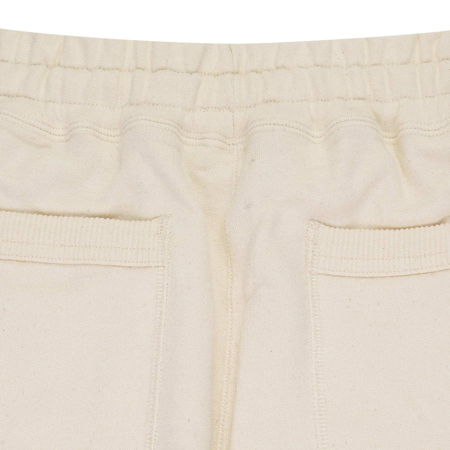 Cream Crest Sweatpants
