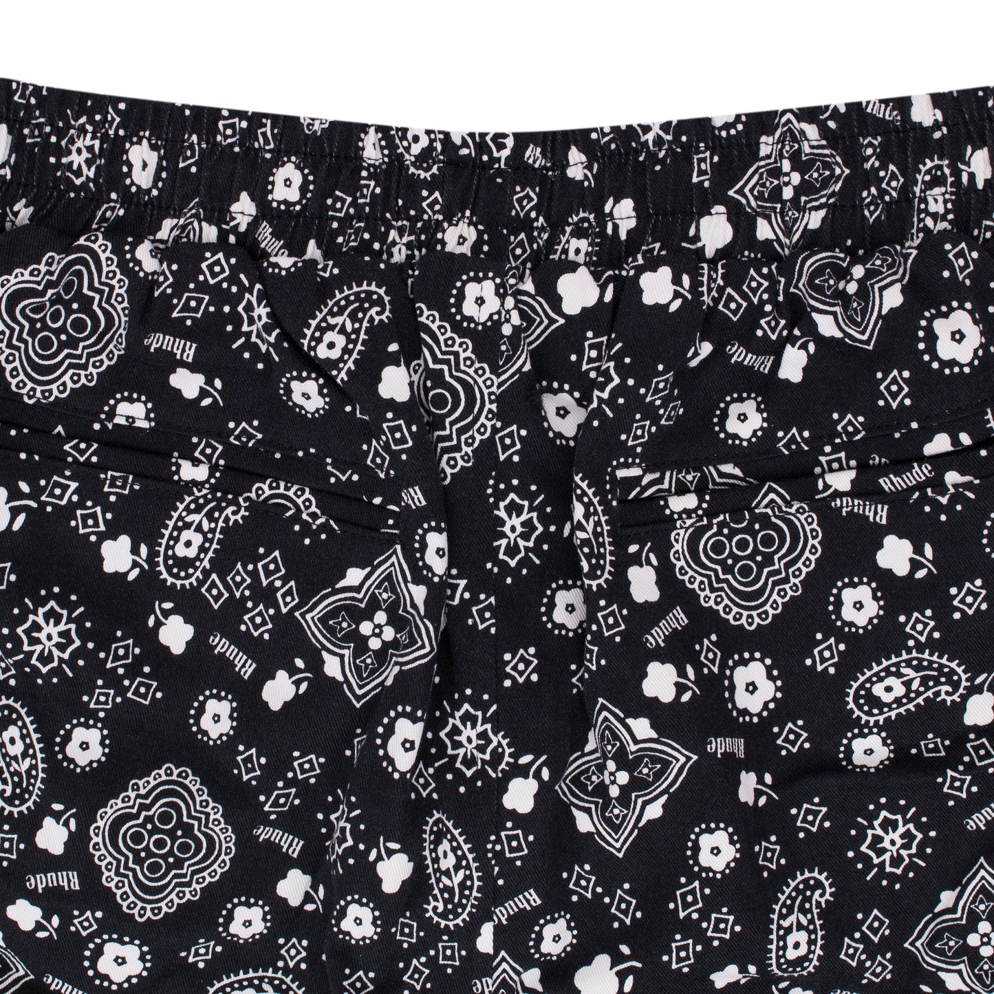 Black Ssense Exclusive Bandana Shorts