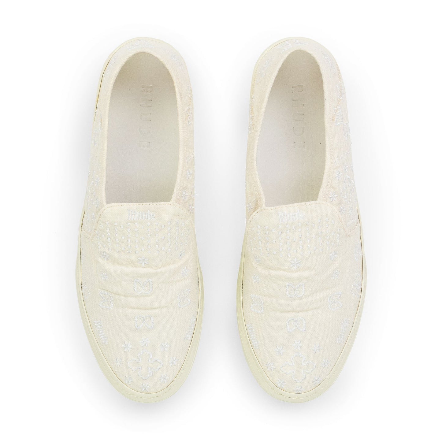 White Slip On Sneakers