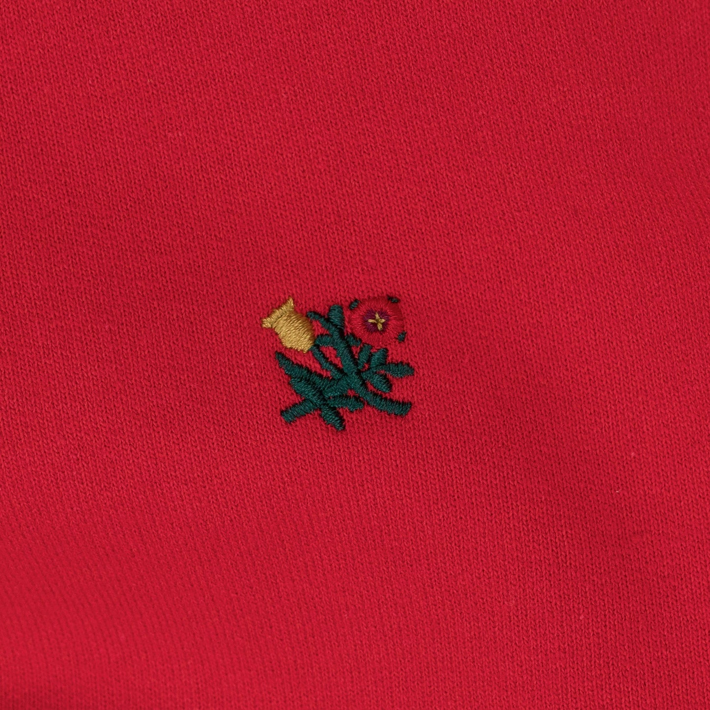 Red Crest Hoodie