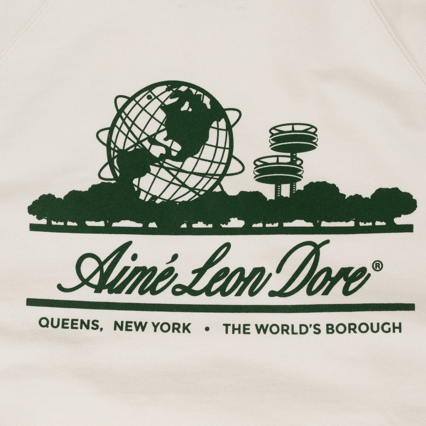 White Unisphere Hoodie