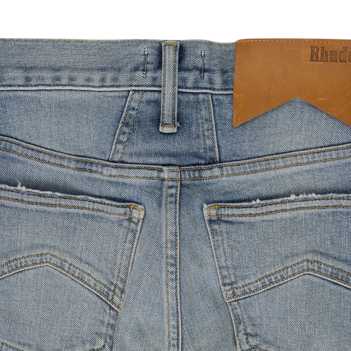 Blue Distressed Womens Skinny Jeans