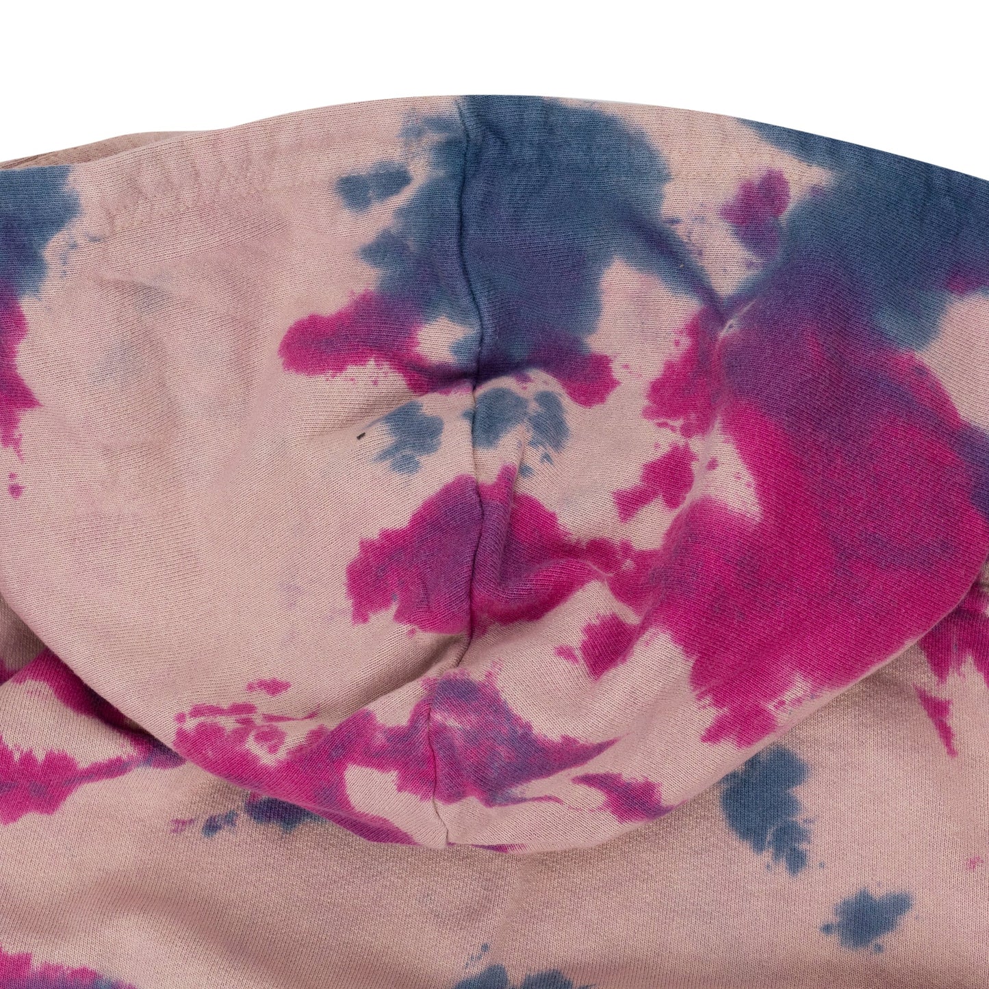 Pink Peach Tie Dye Zip-UP Hoodie