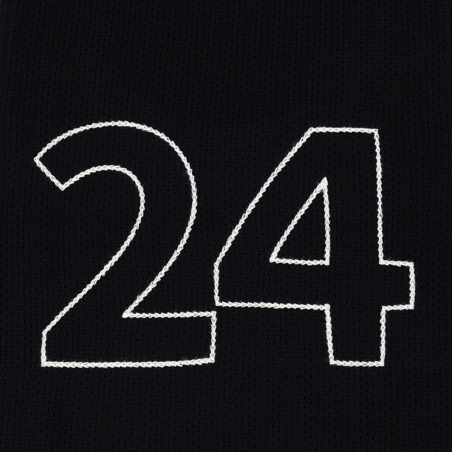 Black Knit Basketball Jersey
