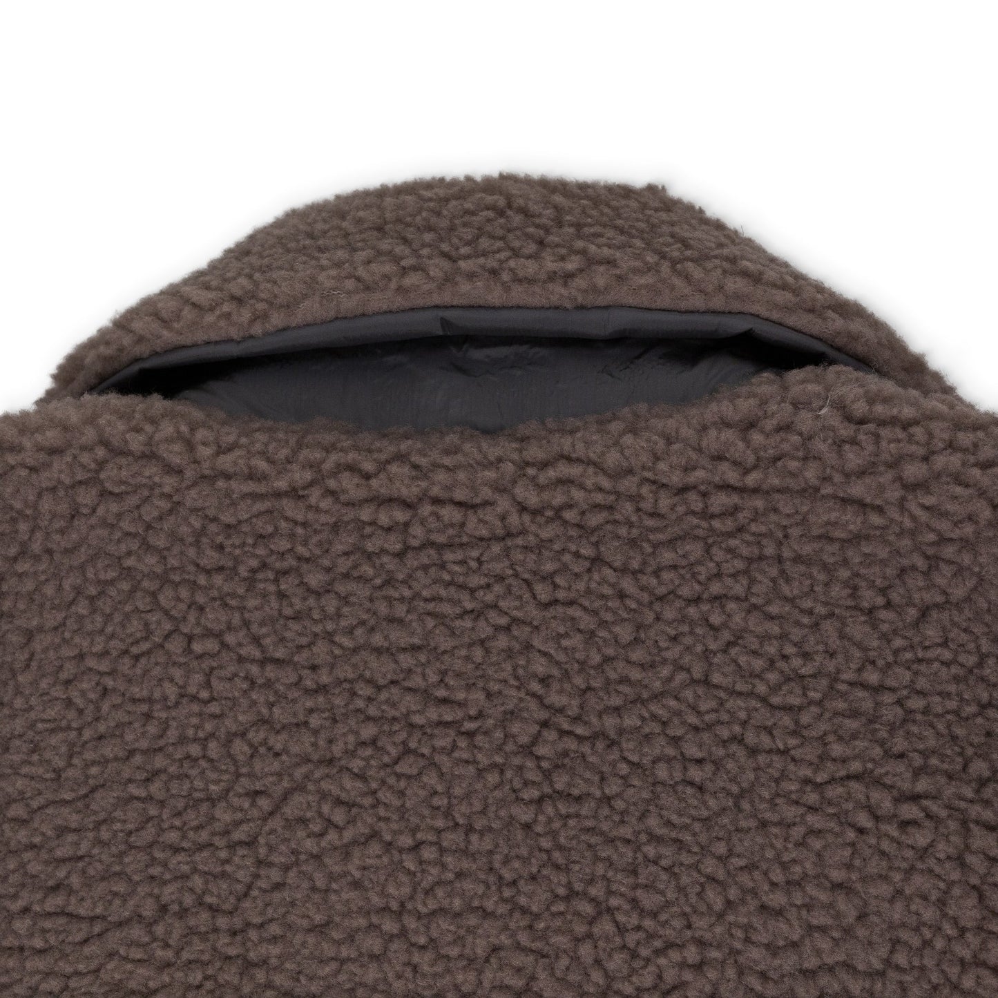 Brown Boa Reversible Jacket