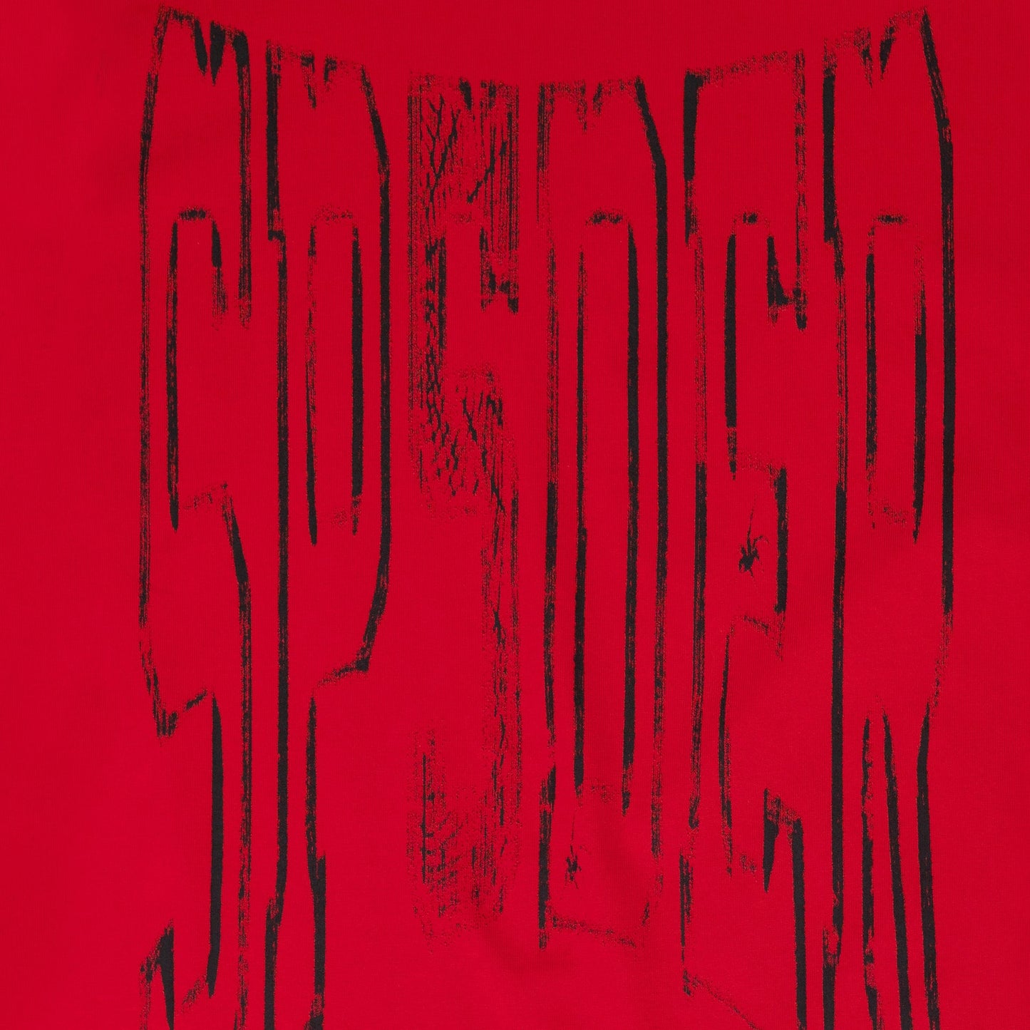 Red Diffused Collegiate T-Shirt