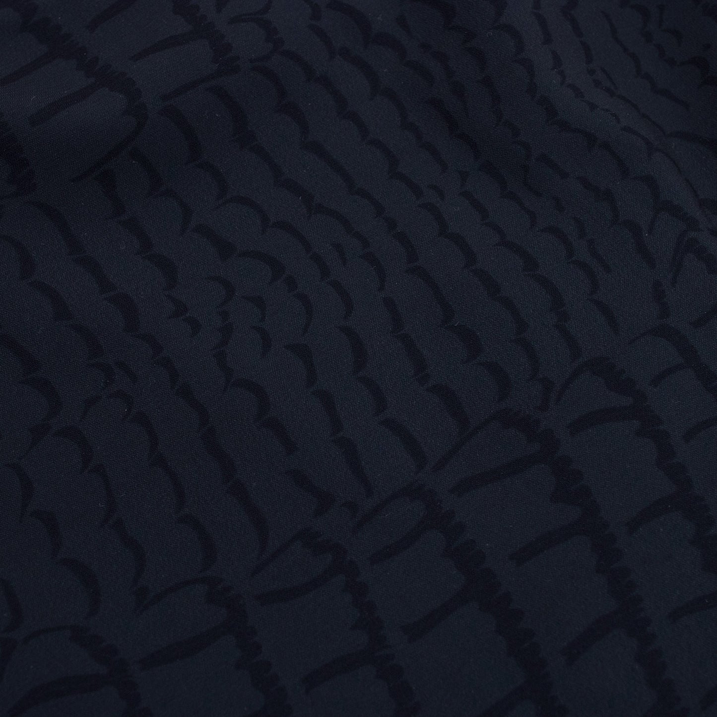 Black Croc Swim Trunk