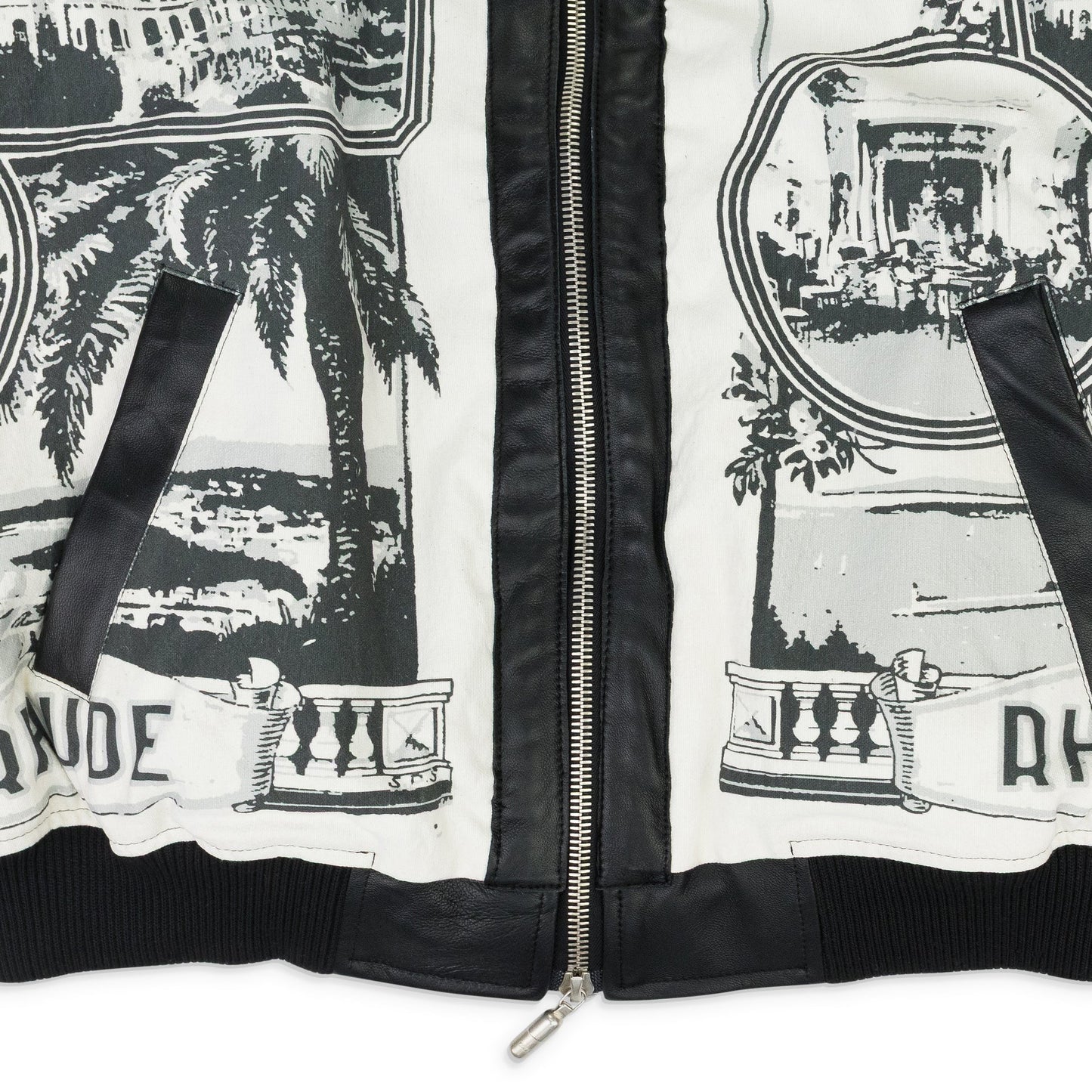 White Vouyage Bomber Jacket