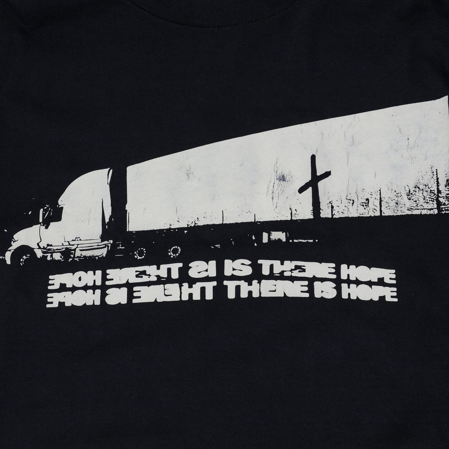 Black Cross Longsleeve T-Shirt