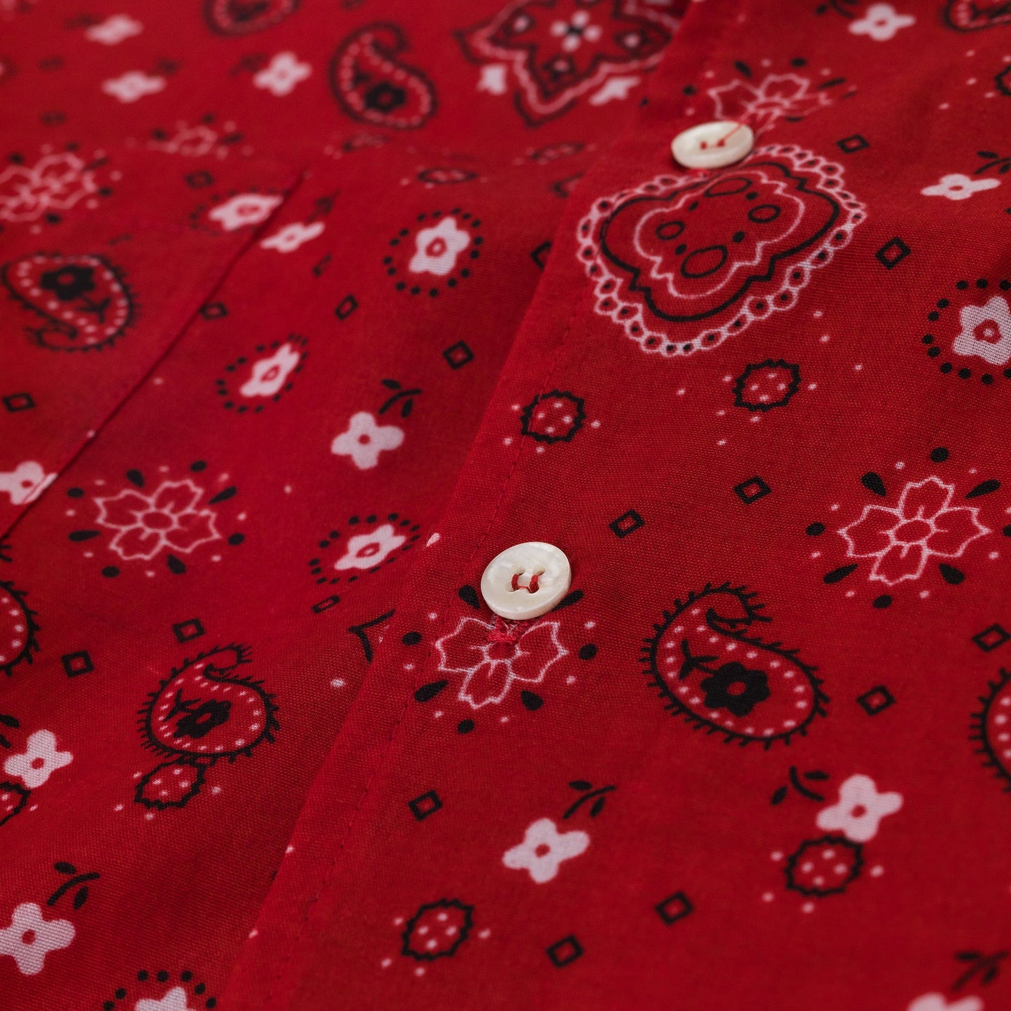 Red Bandana L/S T-Shirt