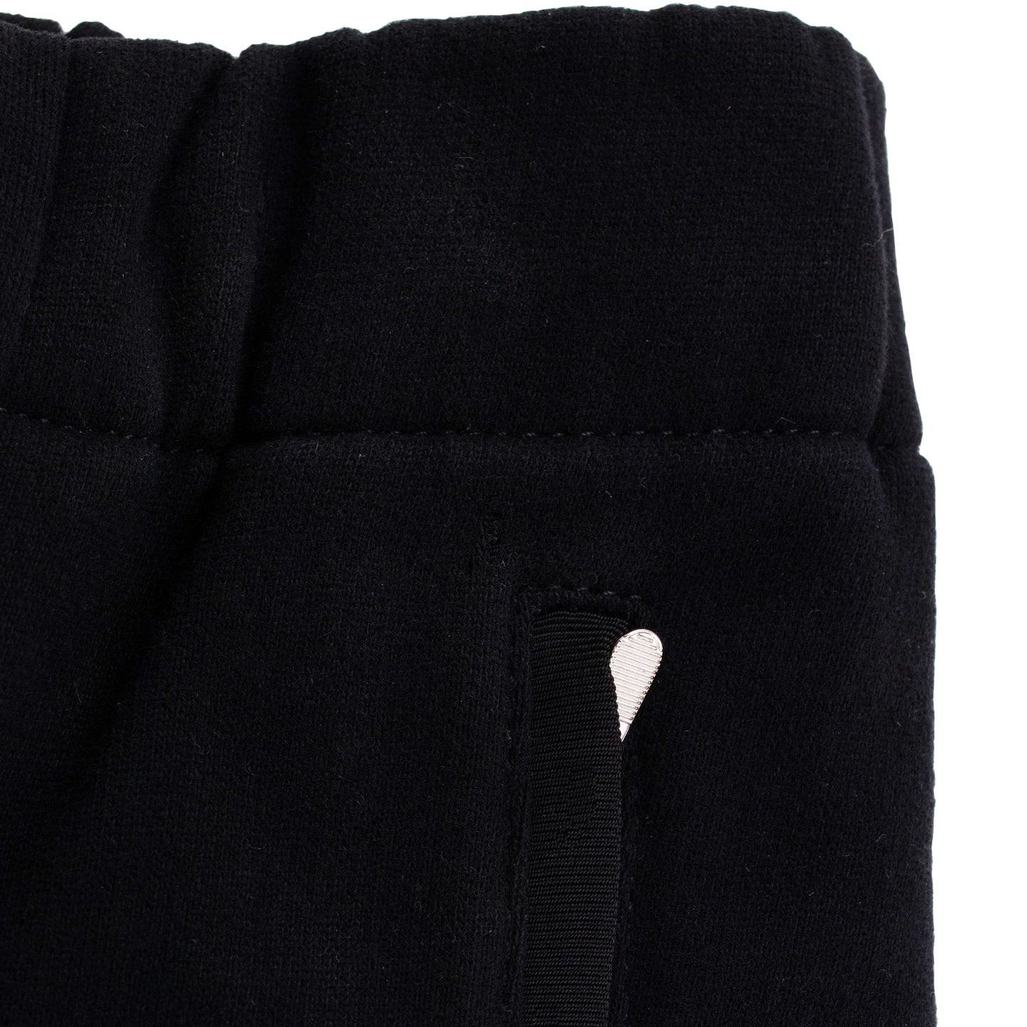 Black Wide Flared Sweatpant