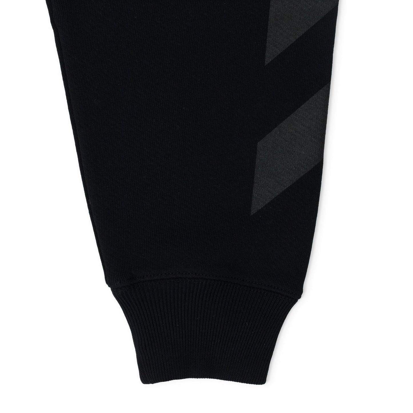Black Cornely Diagonal Crewneck