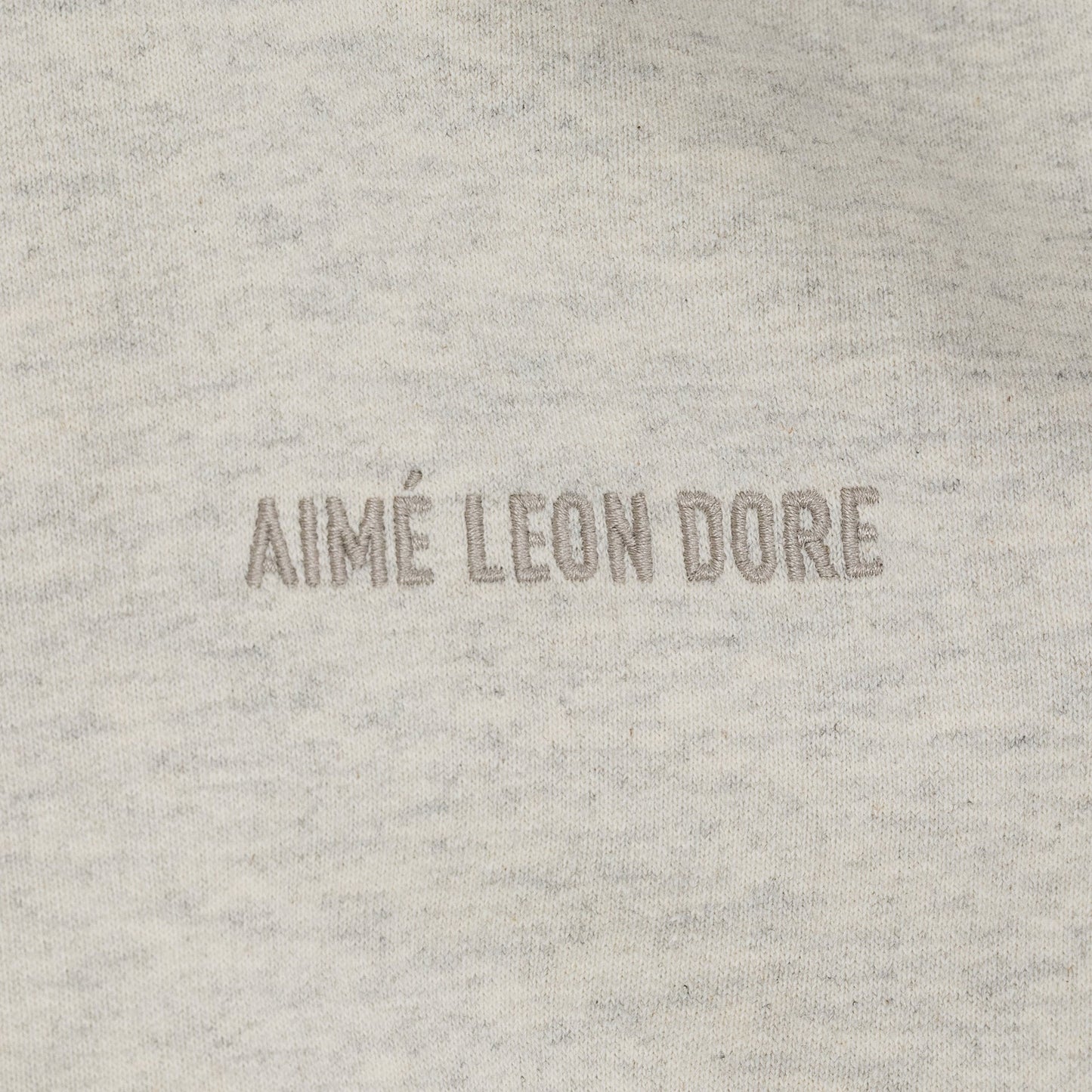 Oatmeal Tonal Logo Hoodie