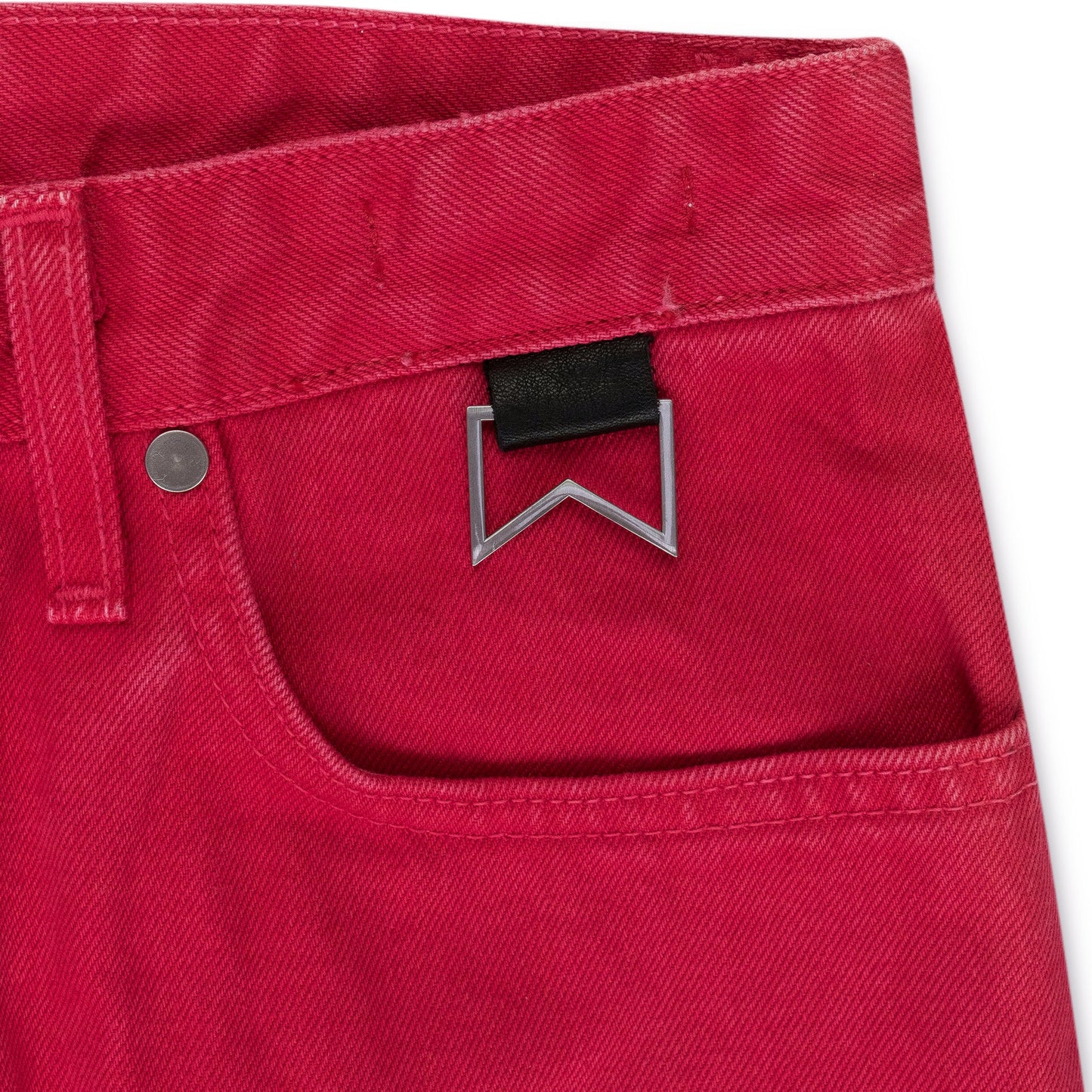 Red Denim Pants