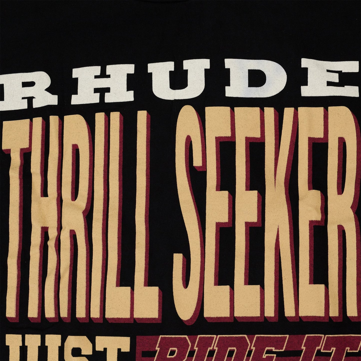 Black Thrill Seeker T-Shirt