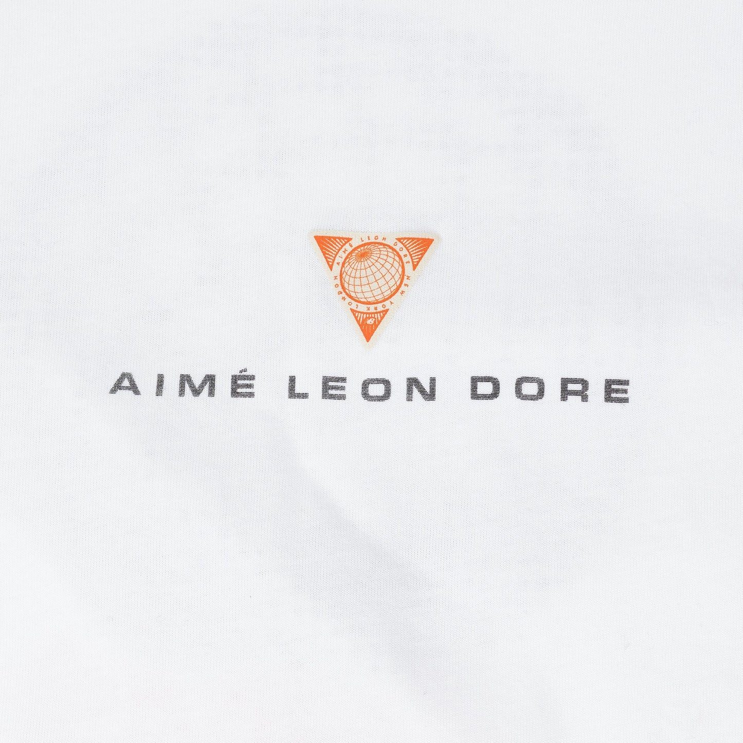 White Globe Tee