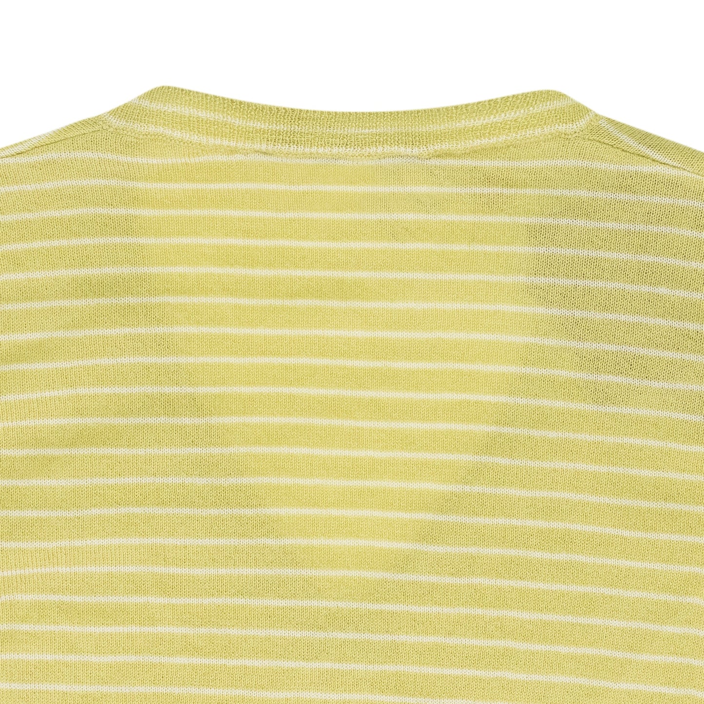 YELLOW SCOLLO RIOMAGGIORE V NECK SWEATER