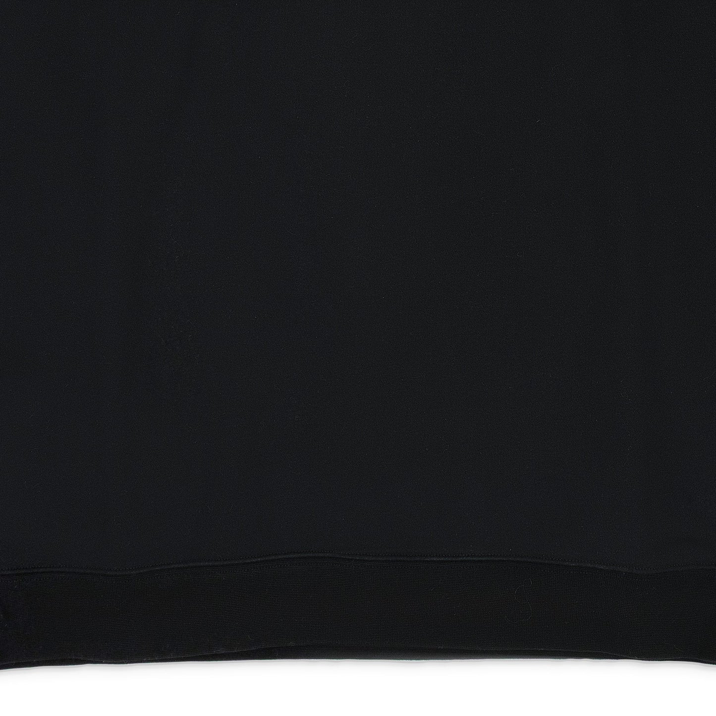 BLACK QUARTER ZIP SWEATER