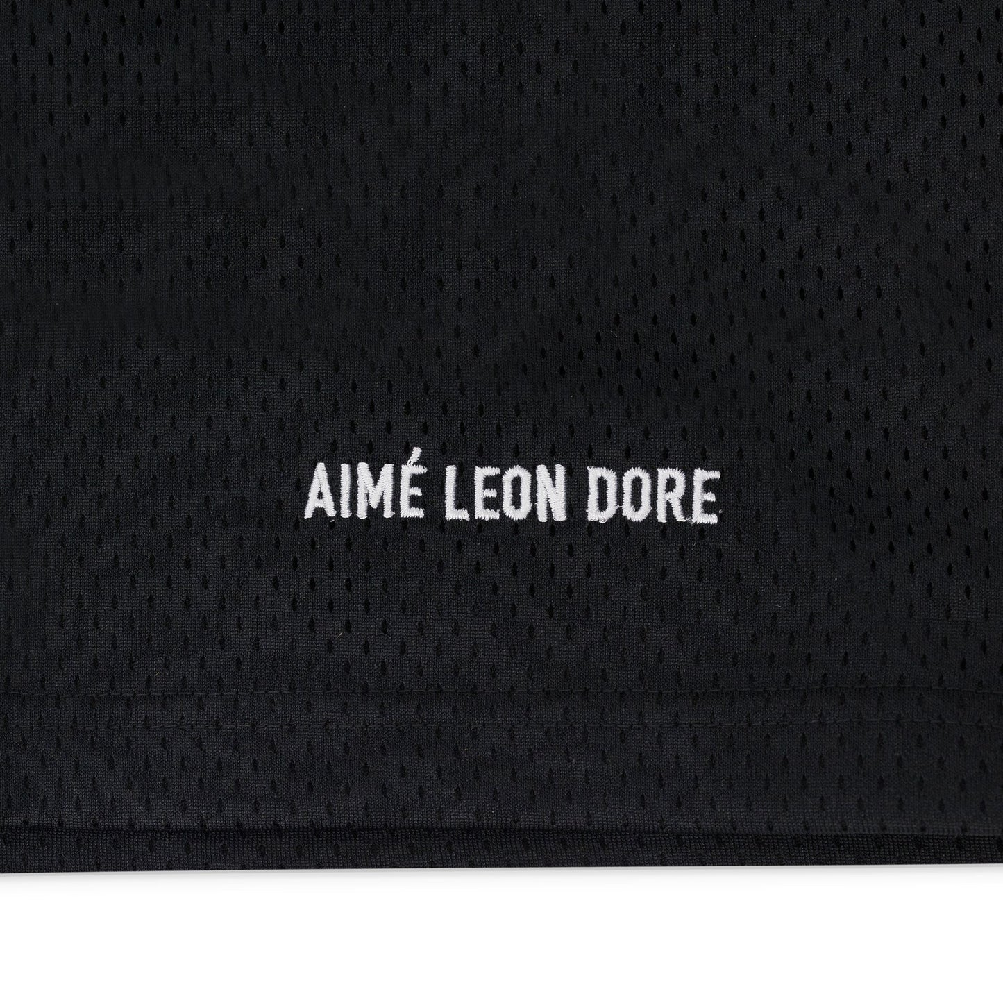 Black Logo Gym Short