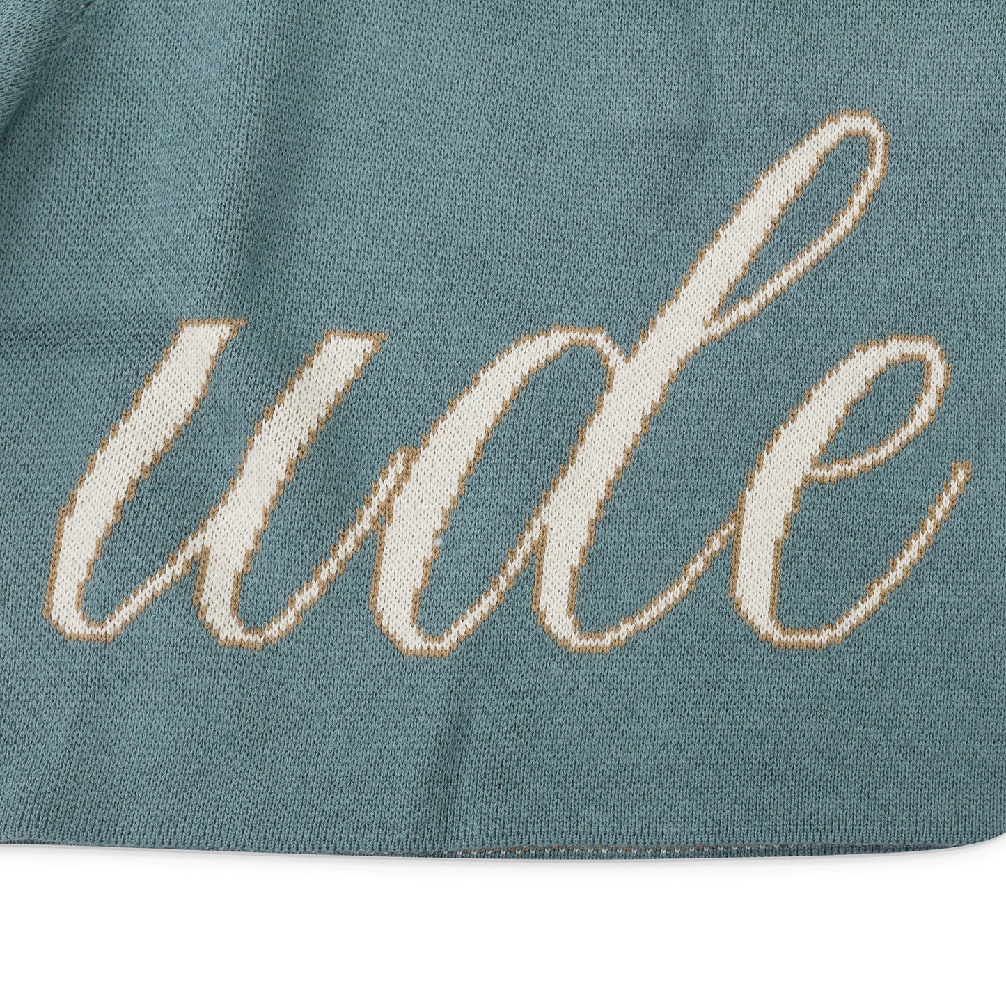 Sage Knit Script Shorts