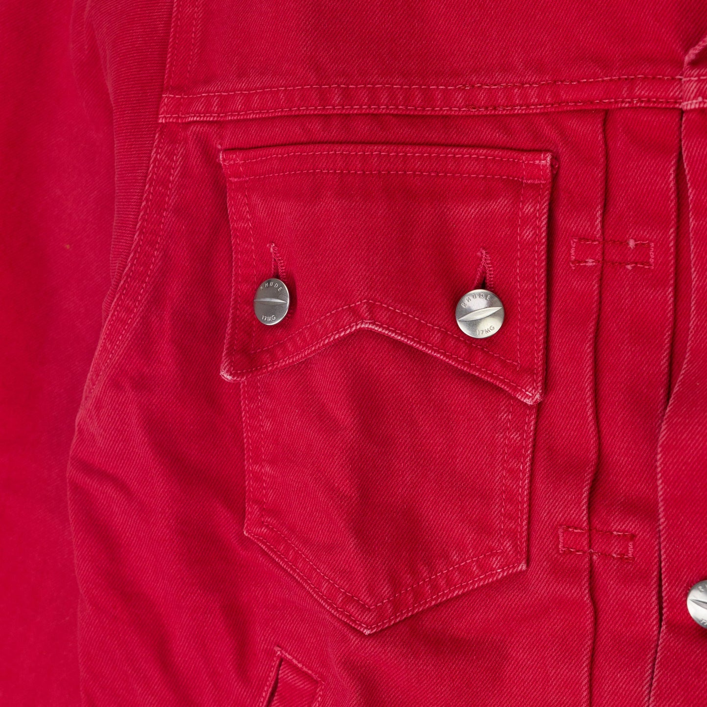 Red Denim Jacket