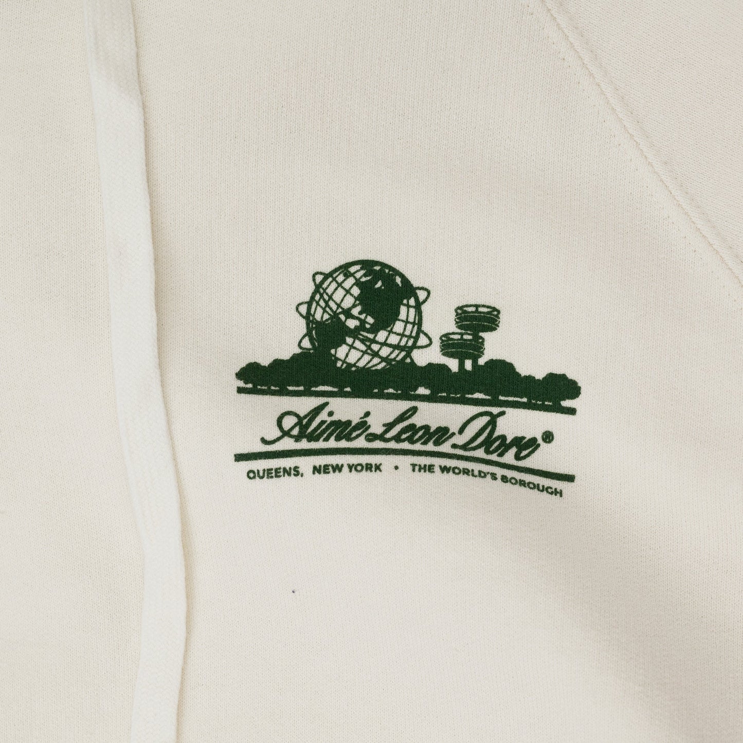 White Unisphere Hoodie