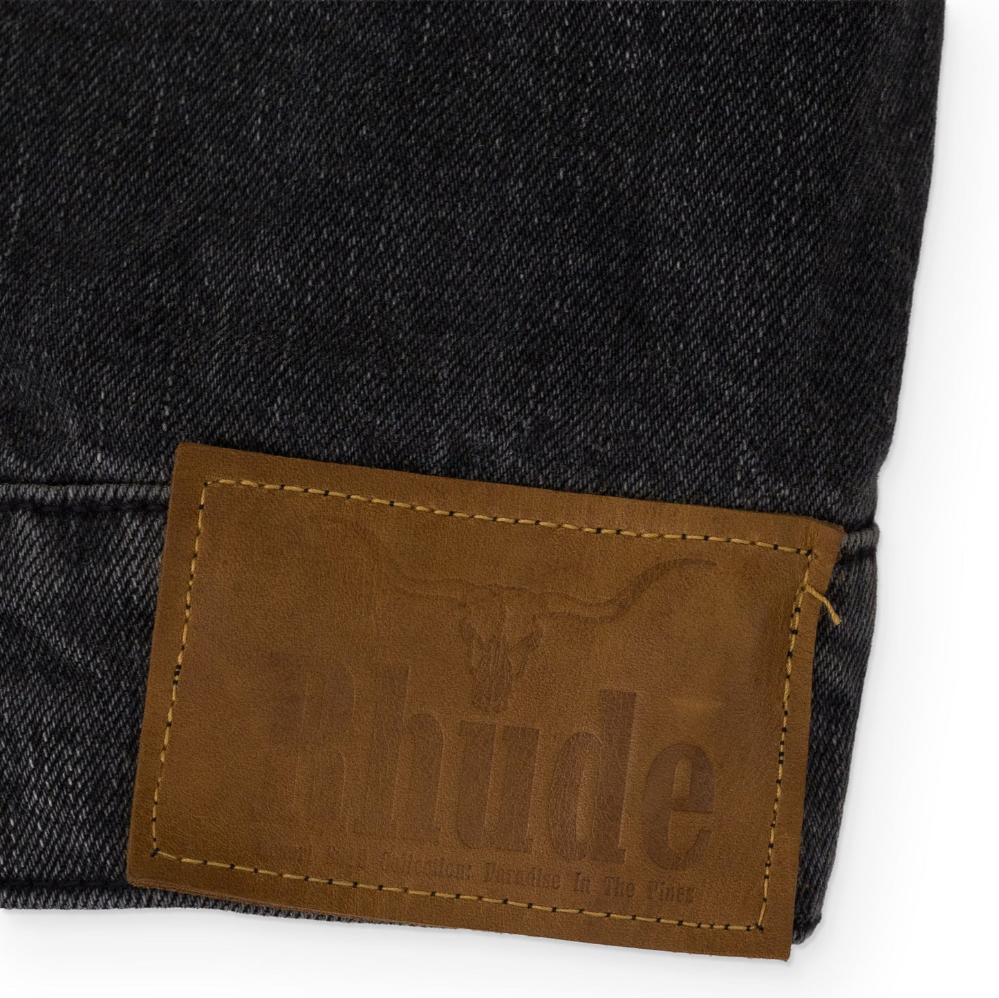 Black Vintage Trucker Jacket