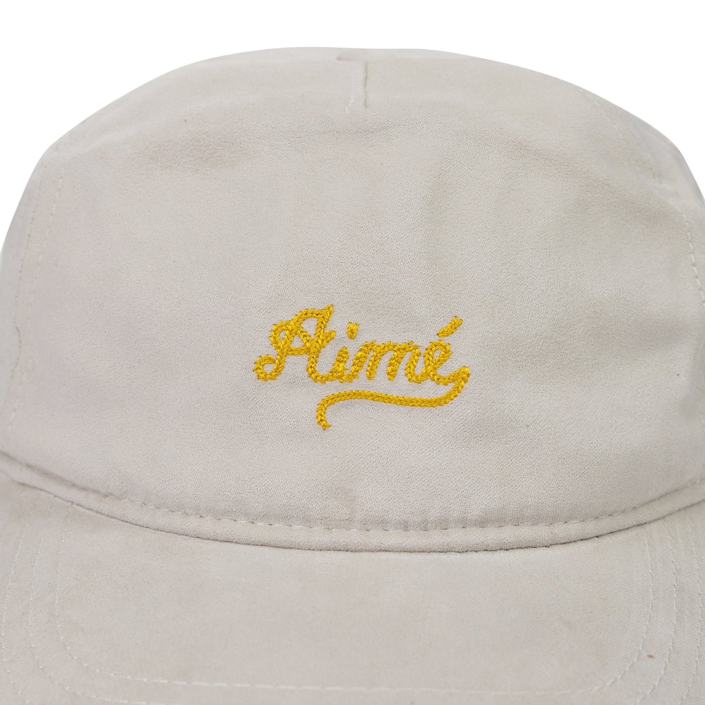 Grey Chain Stitch Cap