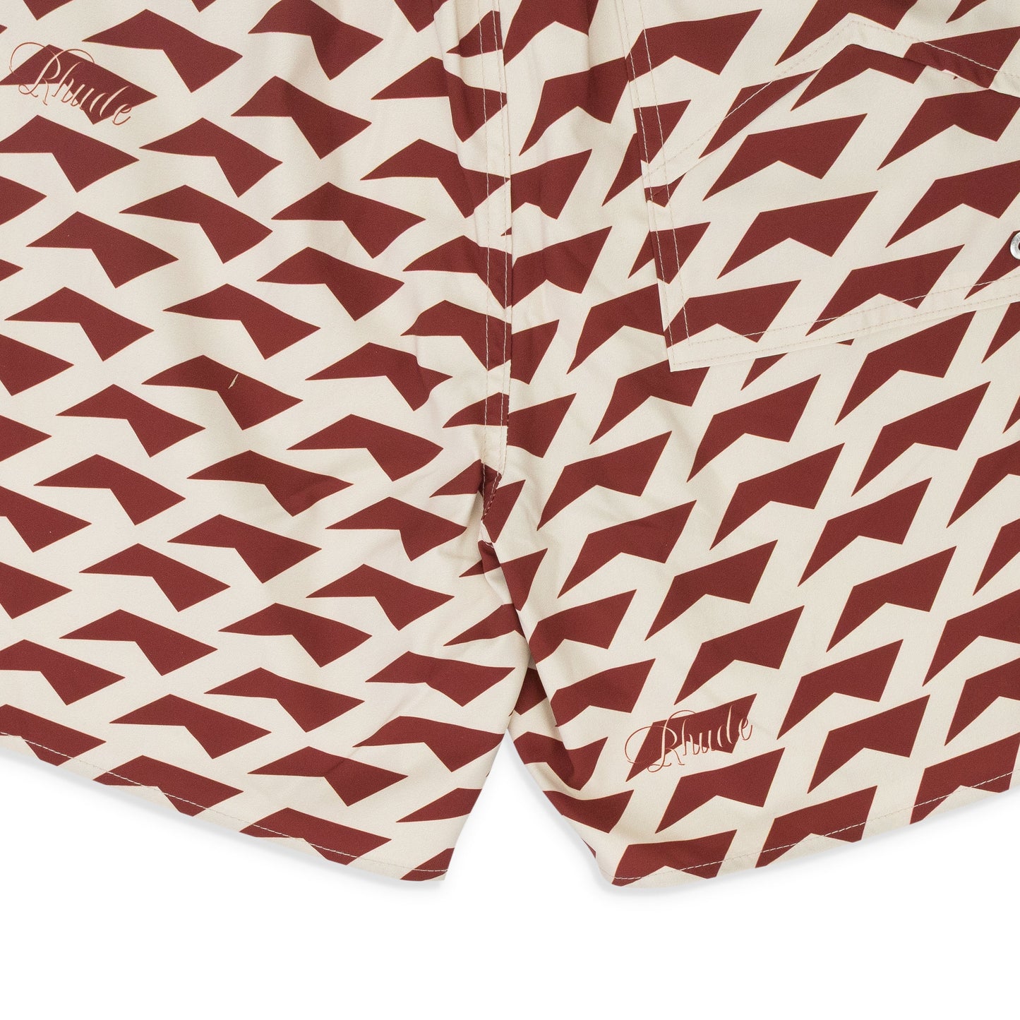 Red / Cream Dolce Vita Swim Short