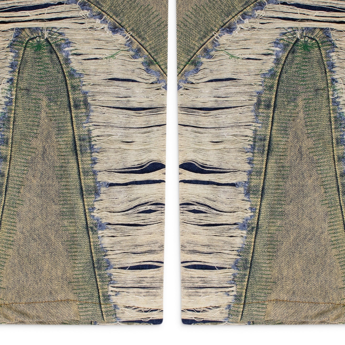 Blue Wave Distressed Jeans