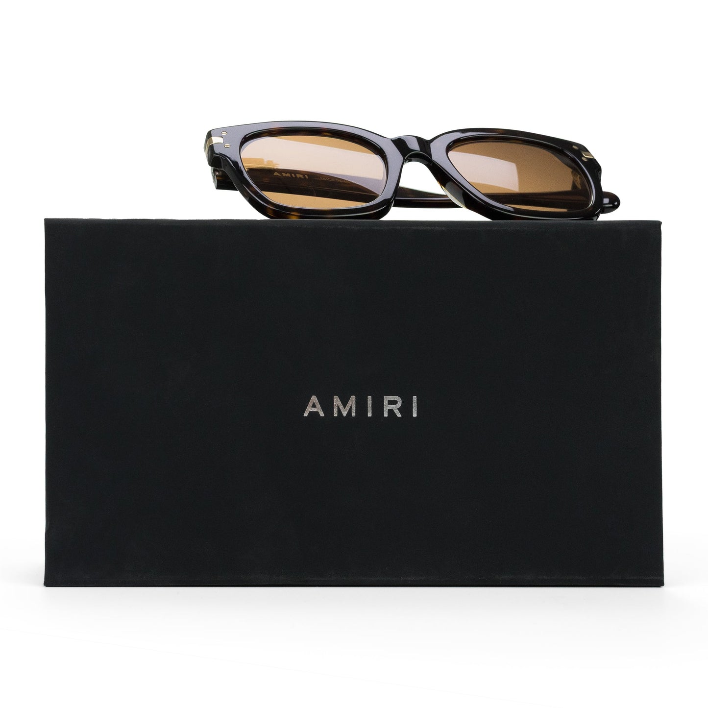 Brown Classic Logo Sunglasses