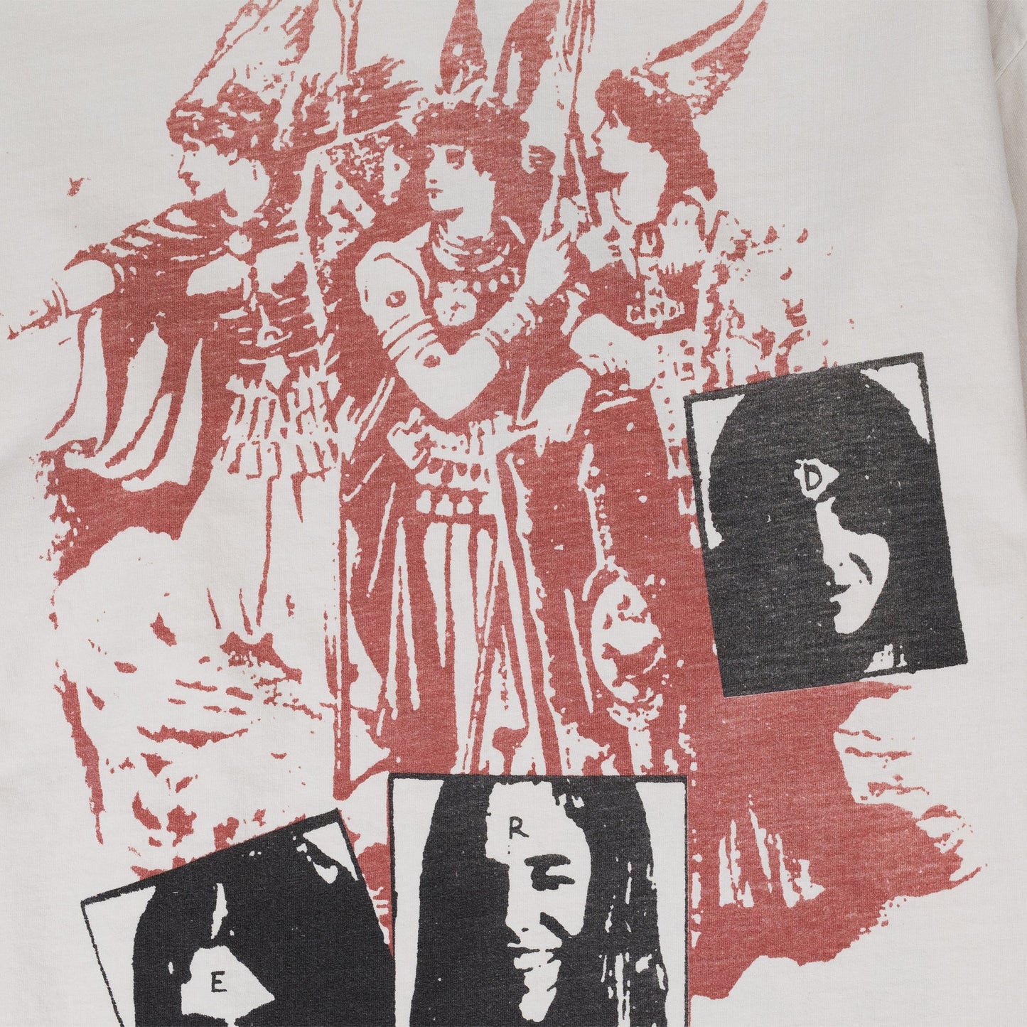 White Living Altar LS T-shirt