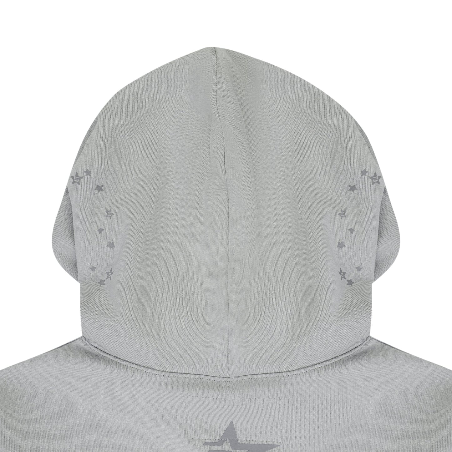 Grey Tonal Punk V2 Hoodie