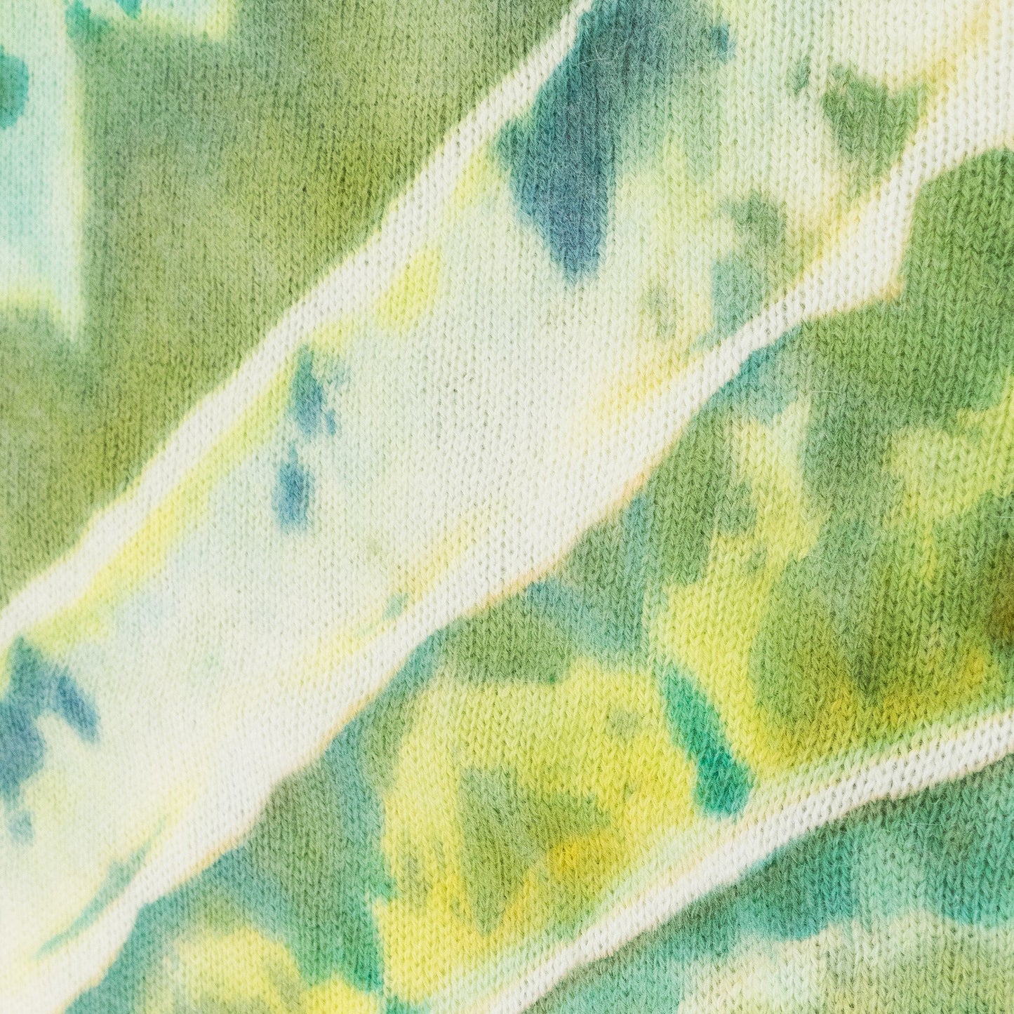 Green Ma Tie Dye Cashmere Crewneck Sweatshirt