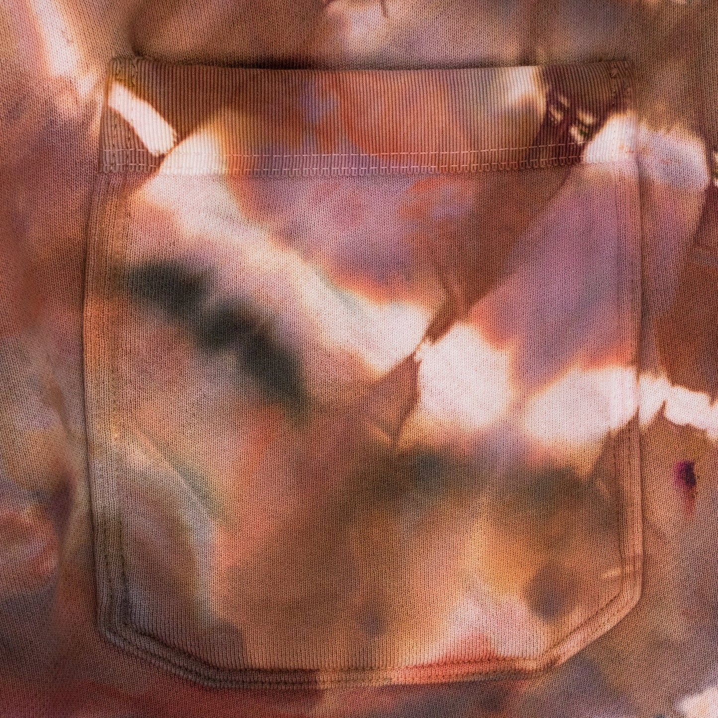 Brown Tie Dye Ma Shorts