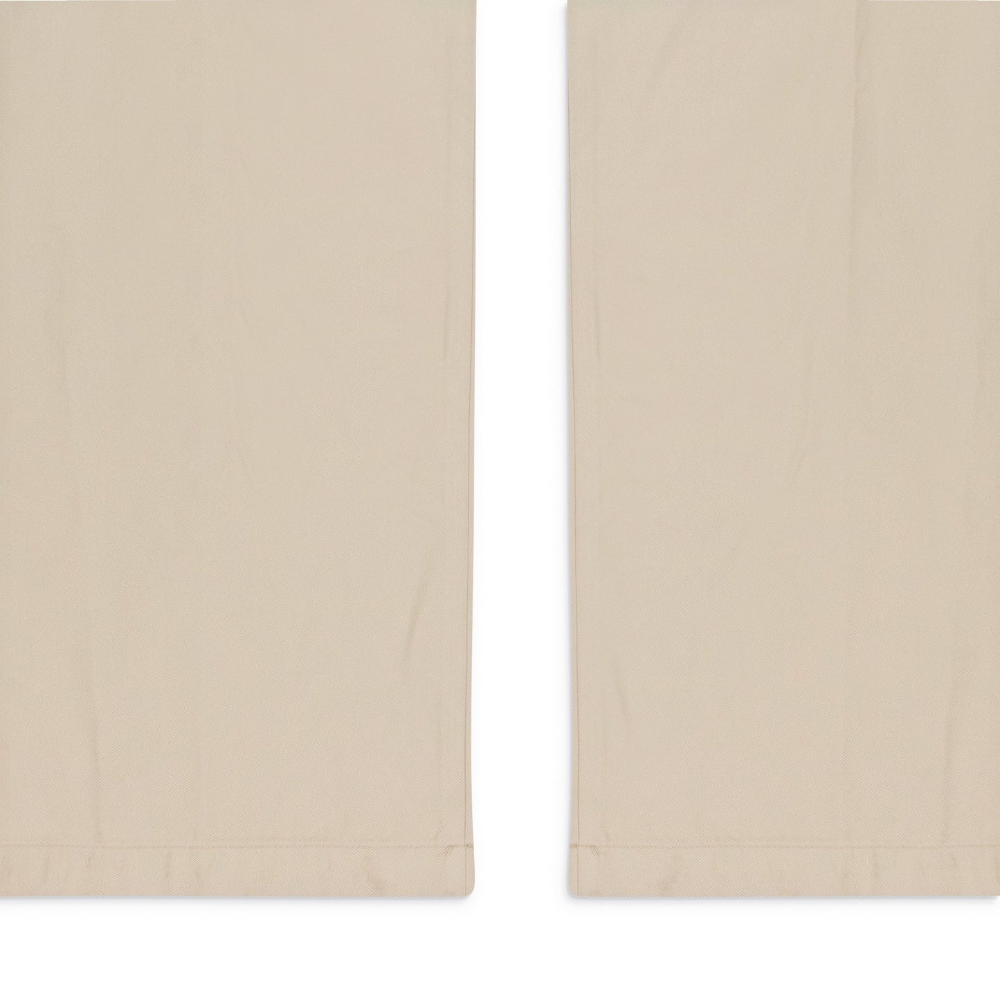 BEIGE WIDE-LEG PANTS