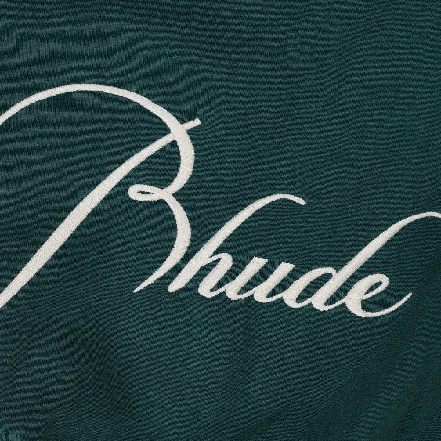 Green Script Logo Quarter Zip