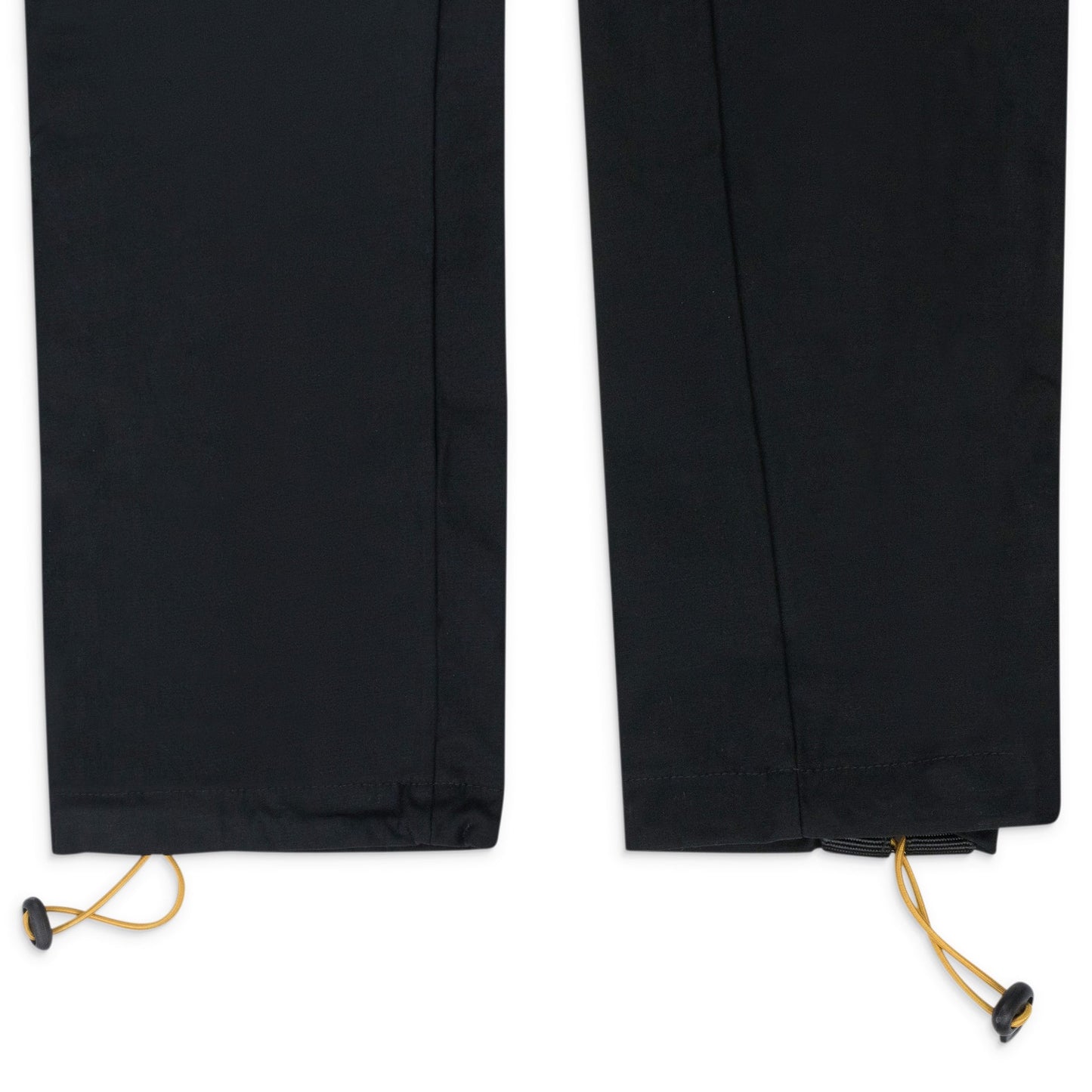 Black Half Zip Cargo Pants