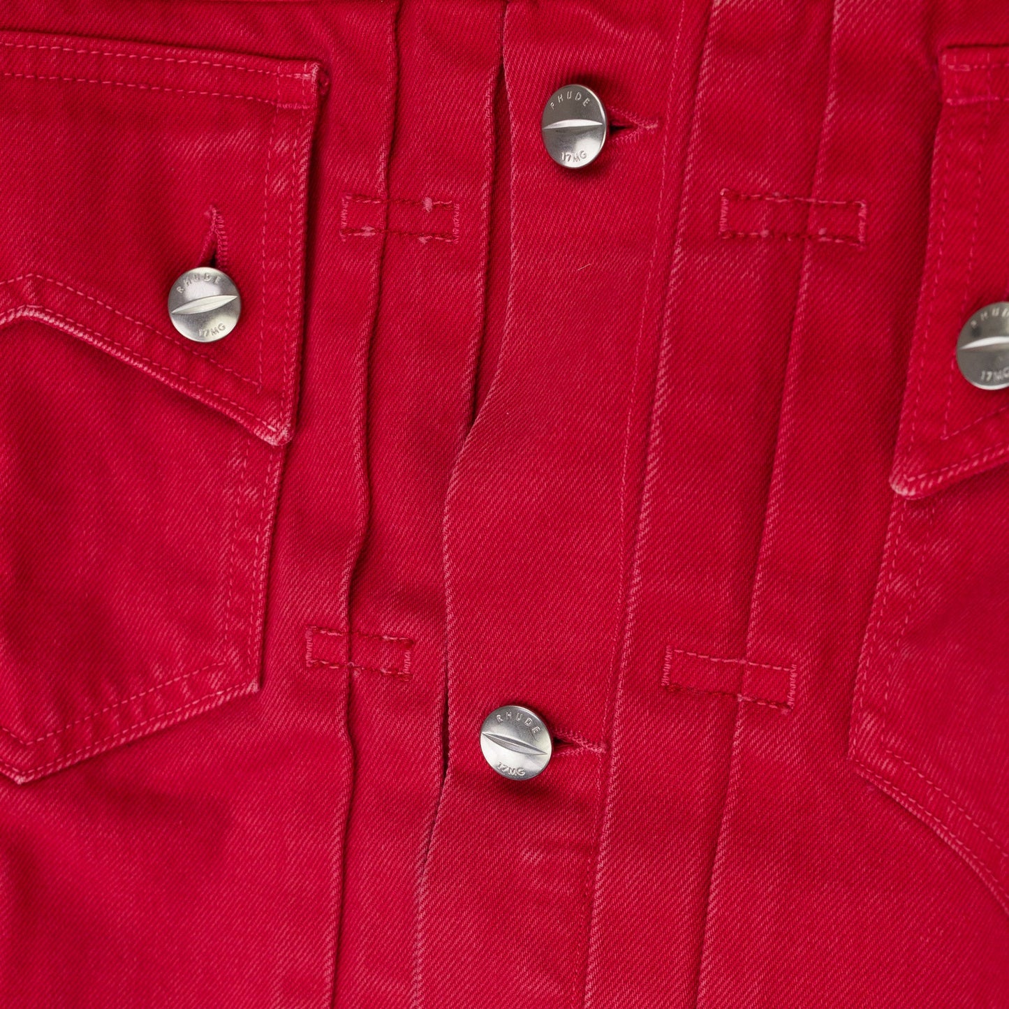 Red Denim Jacket