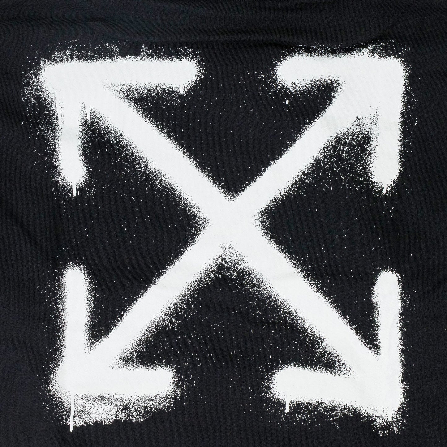 Black Spray Can Arrow Hoodie